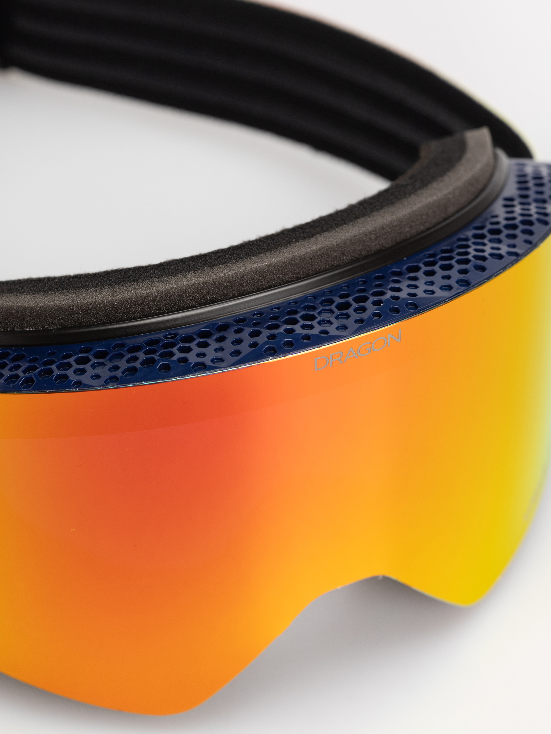 Dragon Goggles R1 OTG (powcollab25/lumalens red ion+lumalens flash blue)