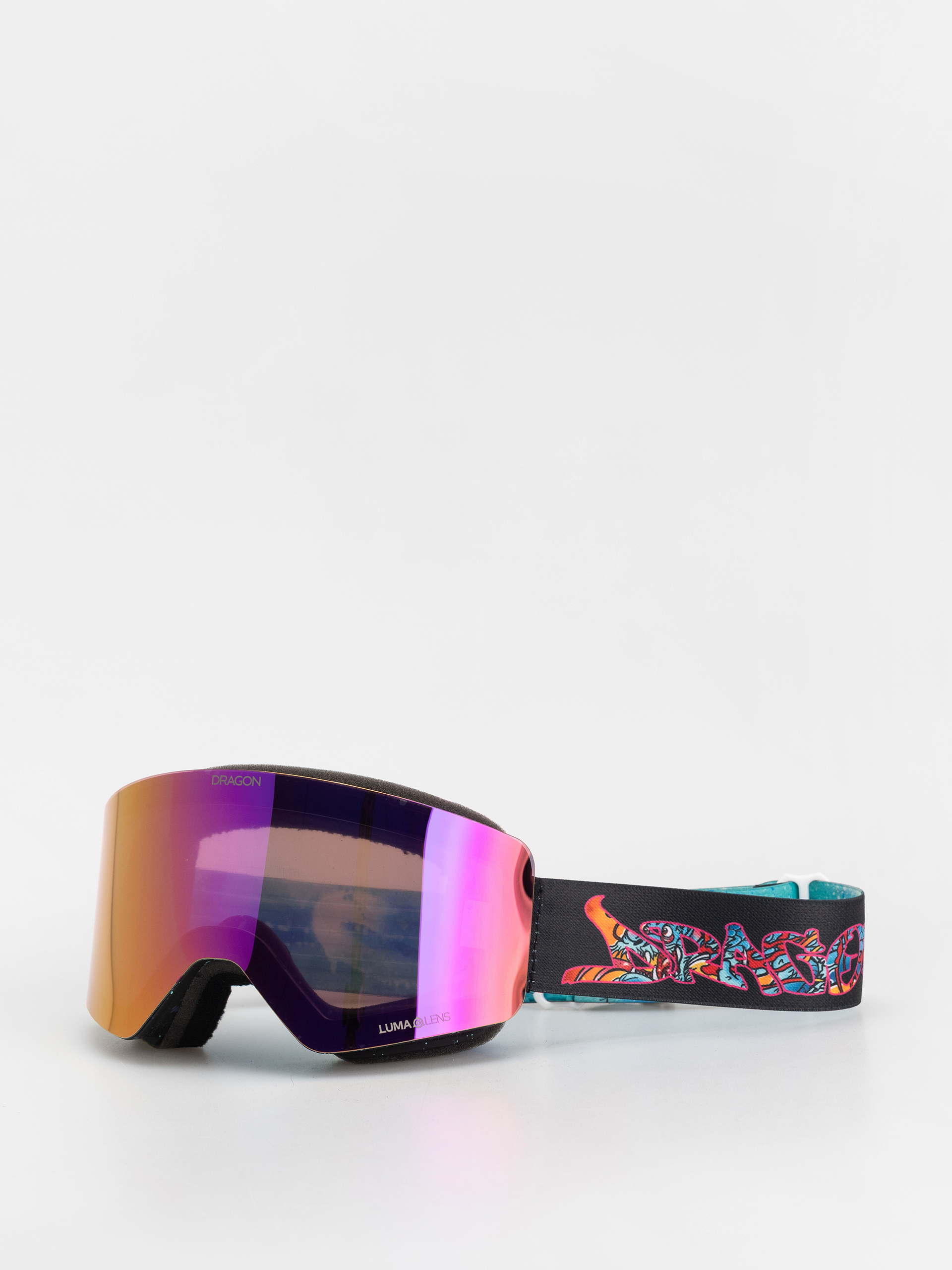 Dragon Goggle R1 OTG (rattlecan/lumalens purple ion+lumalens amber)