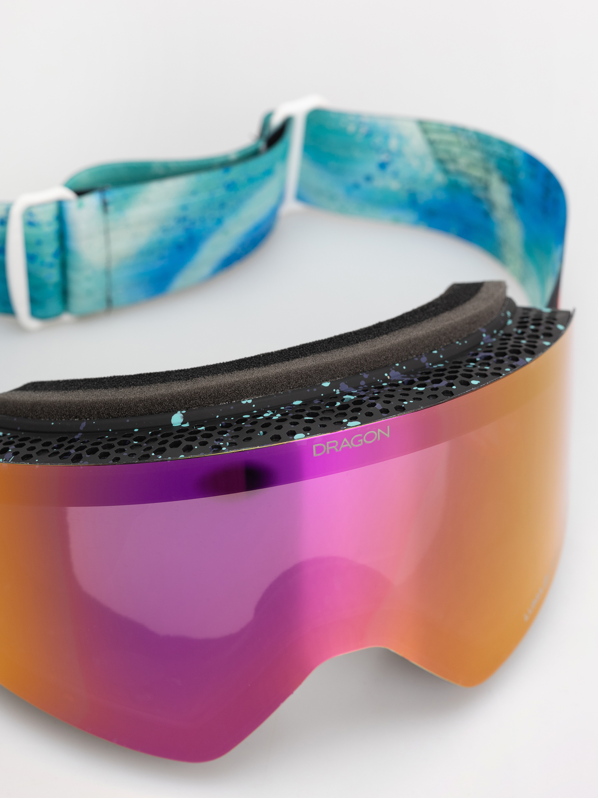 Dragon Goggles R1 OTG (rattlecan/lumalens purple ion+lumalens amber)