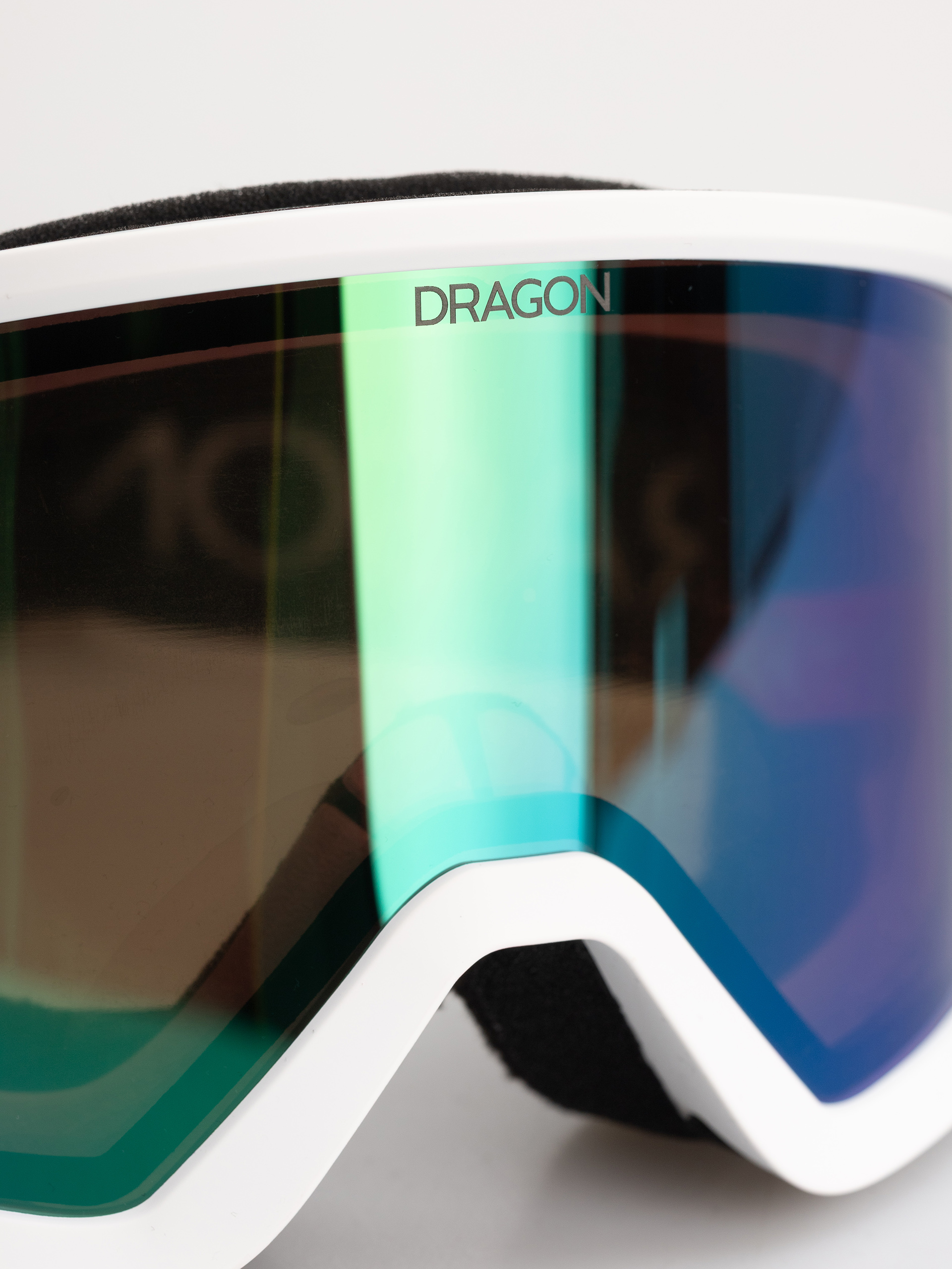 Dragon Goggles DX3 OTG (white/lumalens green ion)