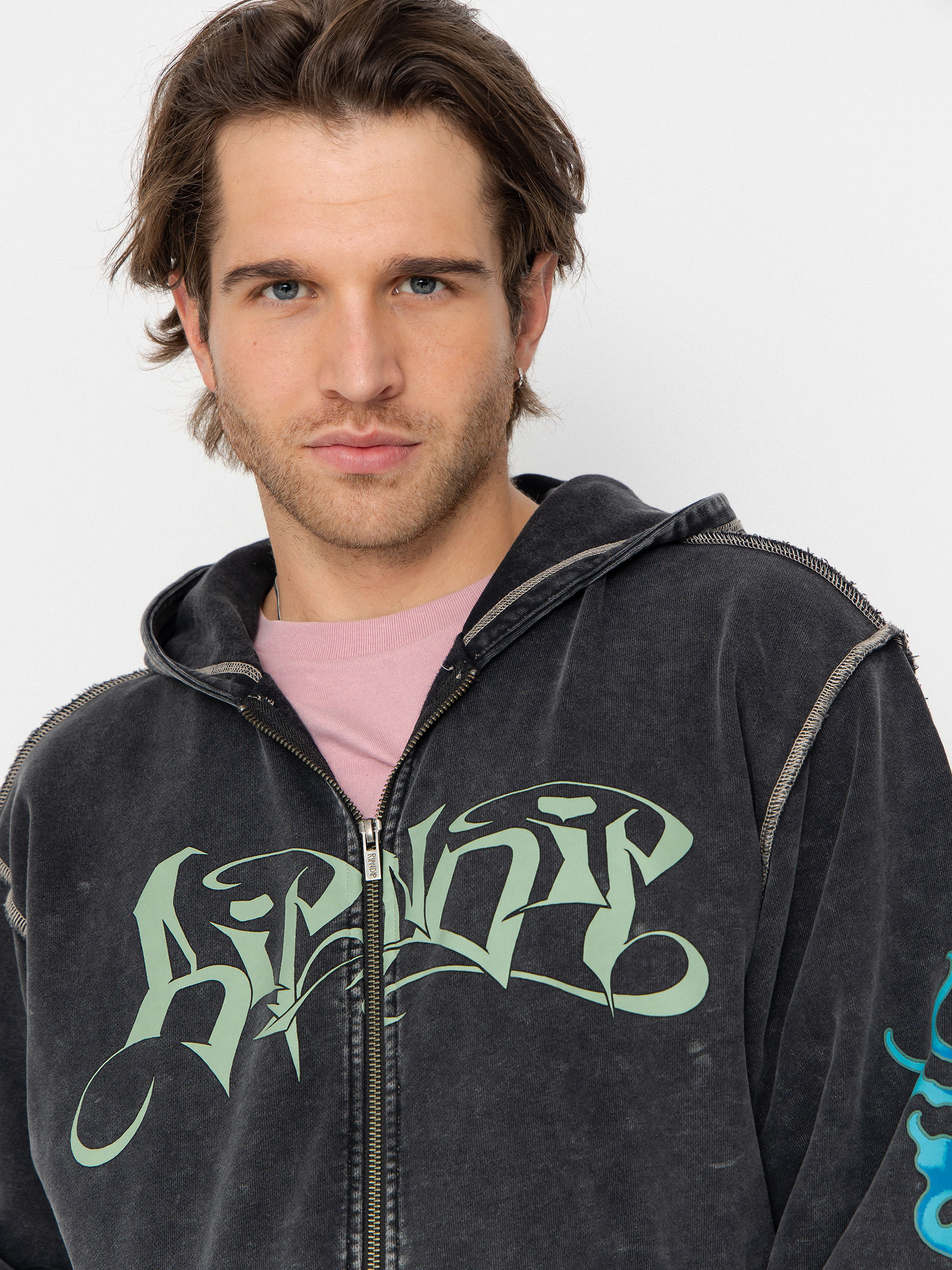 RipNDip Squabble Up HD Hoodie (black vintage wash)