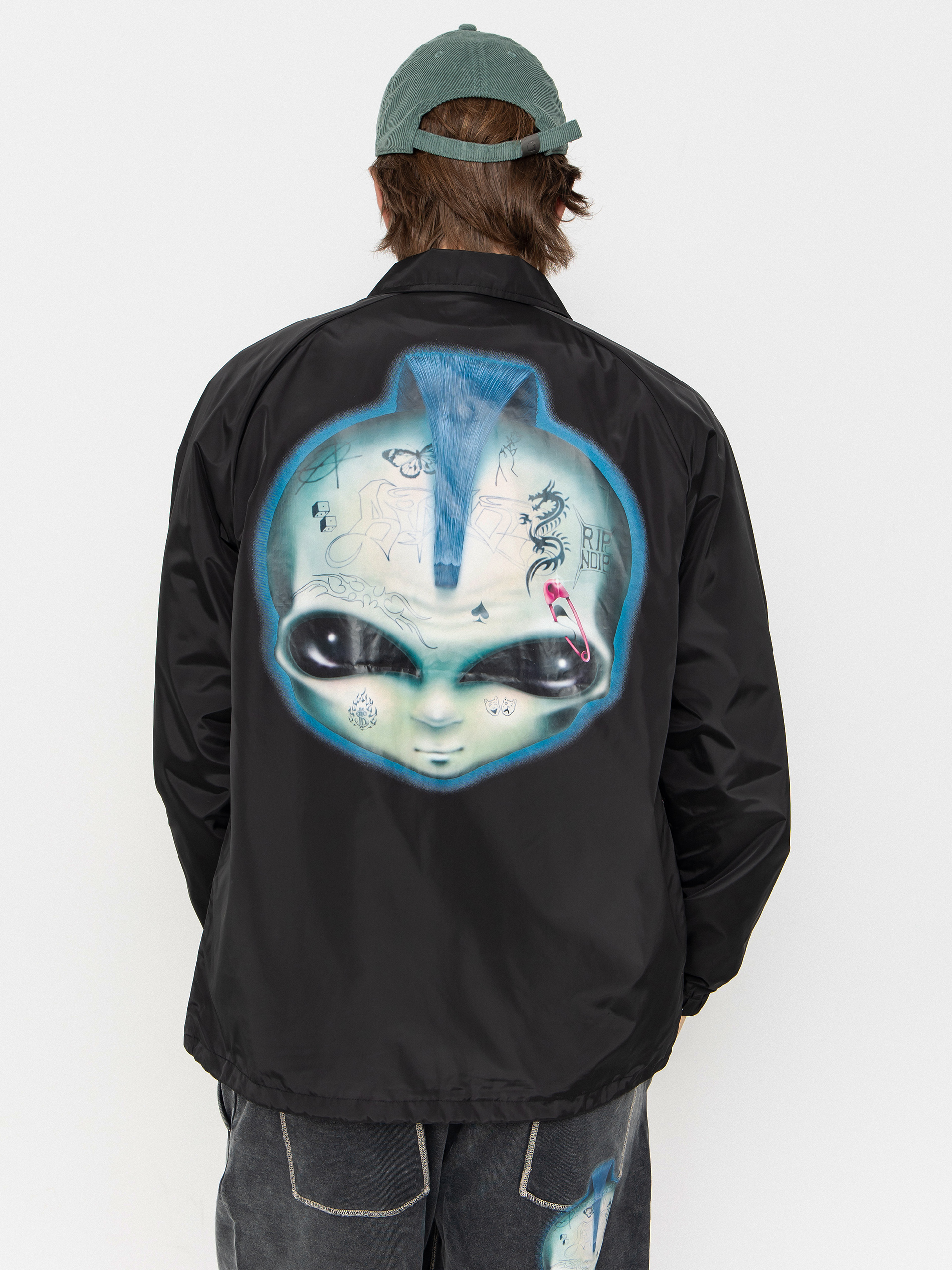 RipNDip Squabble Up Coach Jacket - black (black)