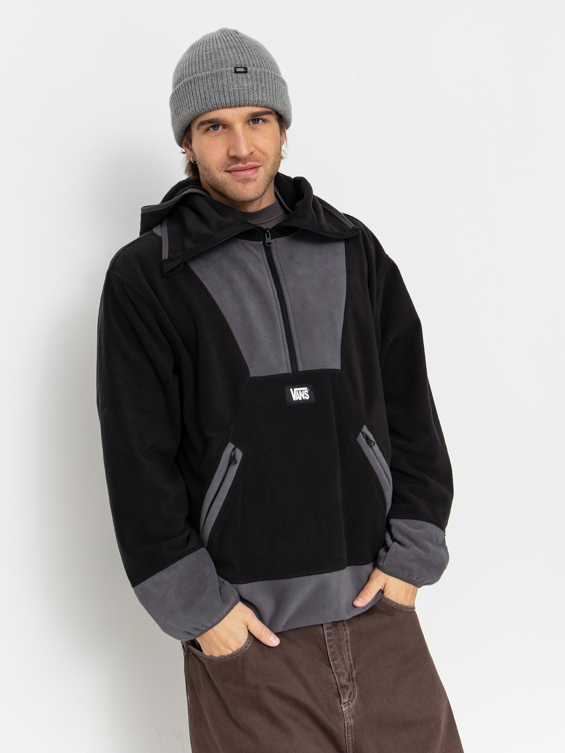 Vans Mte Warrens Balaclava Fleece Jacke (black)