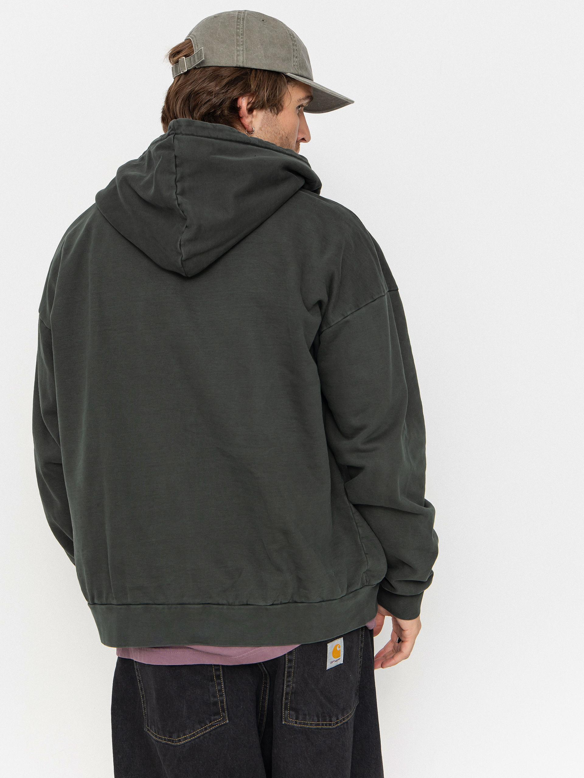 OBEY Lowercase Pigment ZHD Hoodie - black (pigment pirate black)