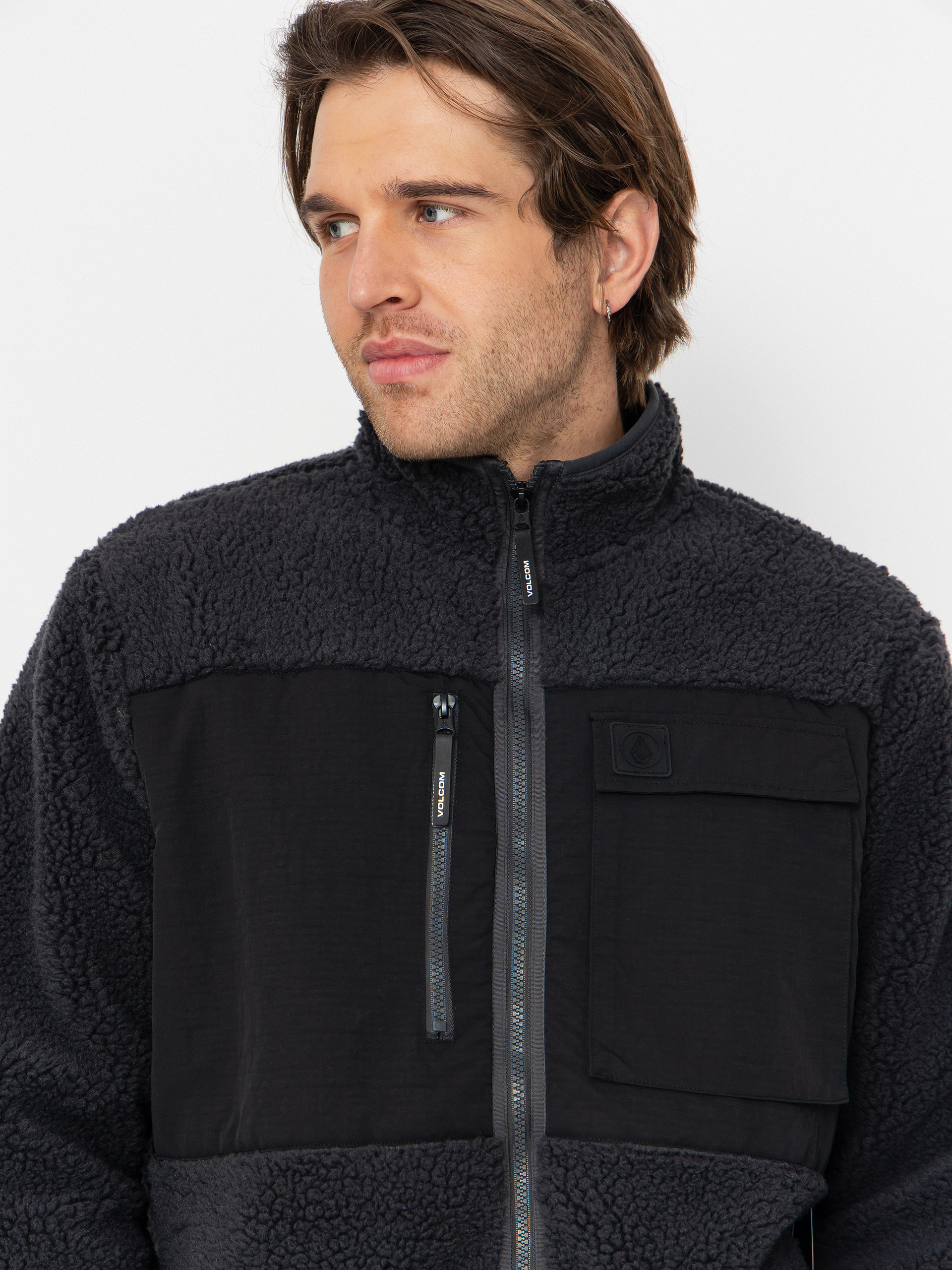 Volcom Hoodie Storm Stone ZHD (asphalt black)