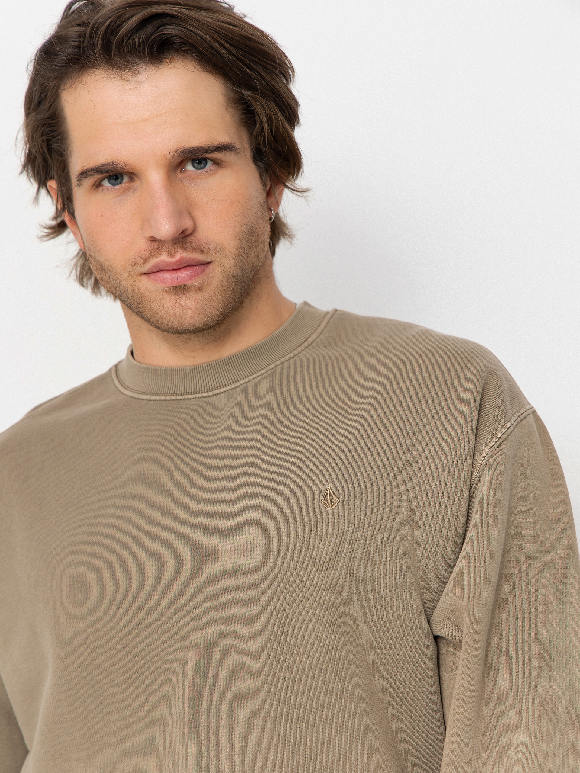 Volcom Single Stone Pw Crew Sweatshirt (brindle)