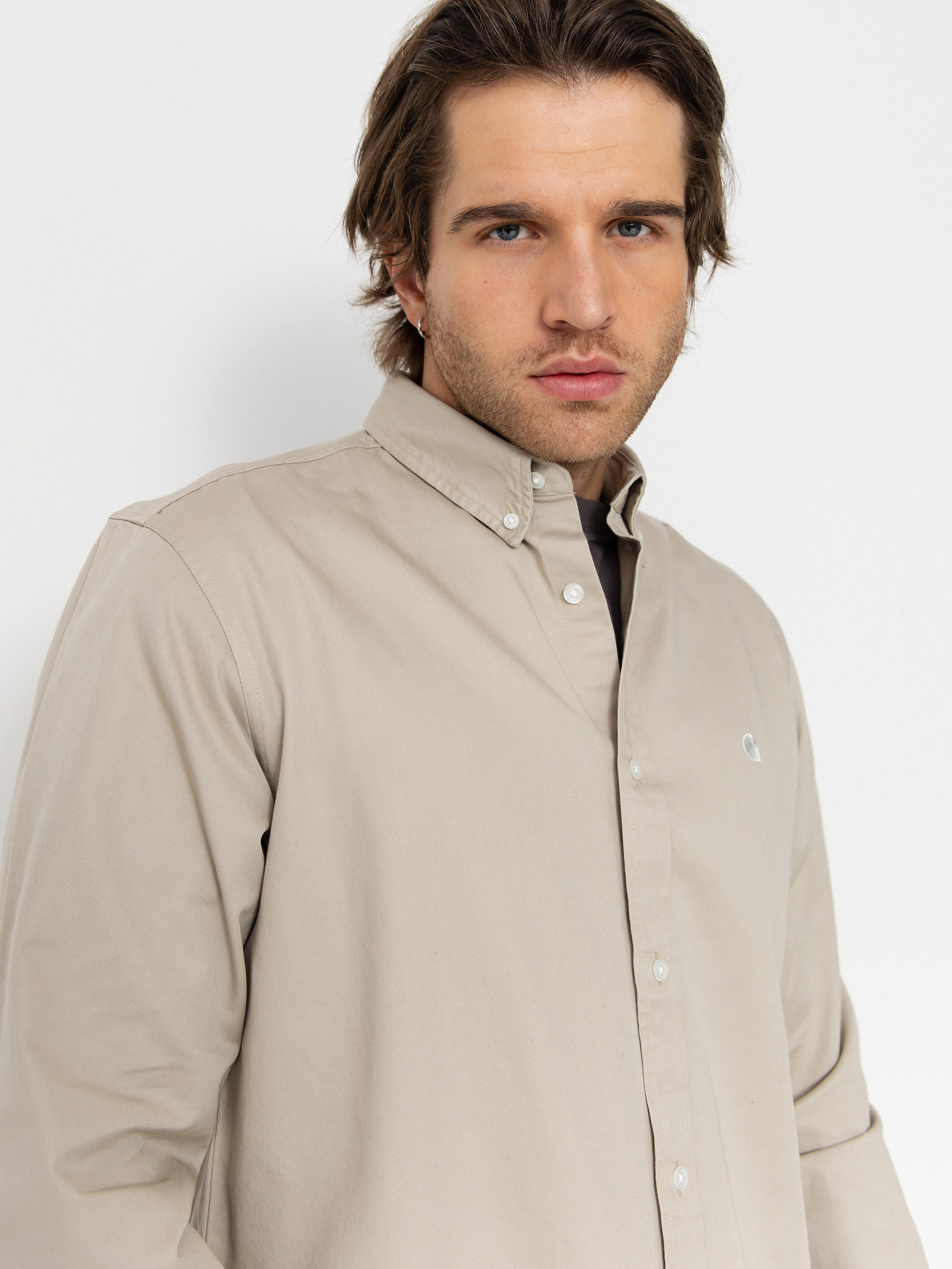 Carhartt WIP Madison Shirt (fleur de sel/wax)