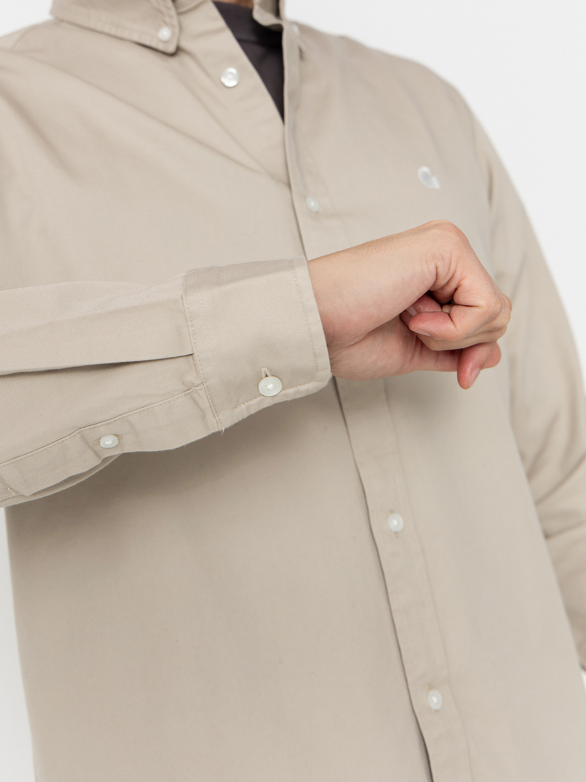 Carhartt WIP Madison Shirt (fleur de sel/wax)