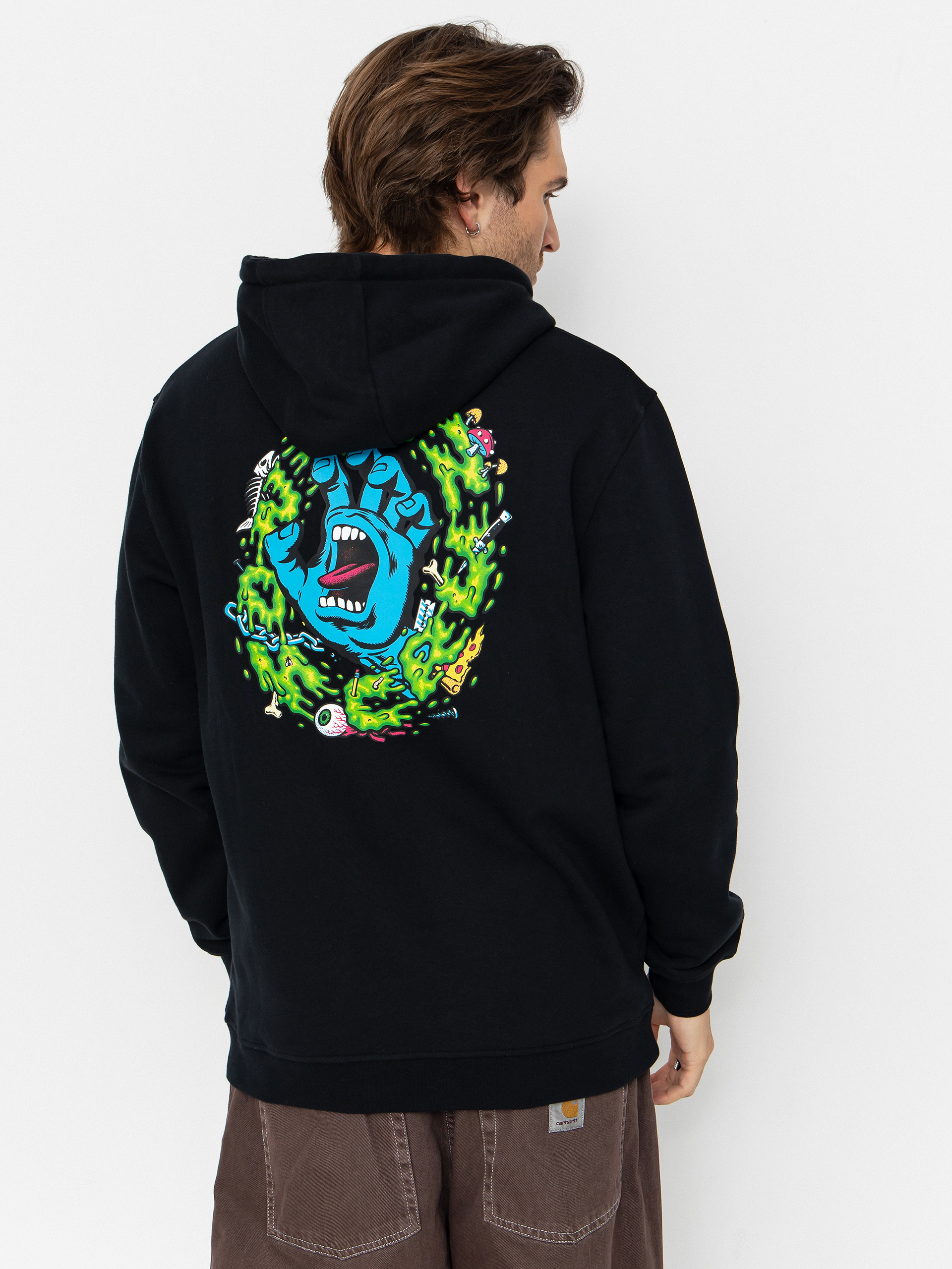 Santa Cruz Sweatshirt Slime Scream (black)