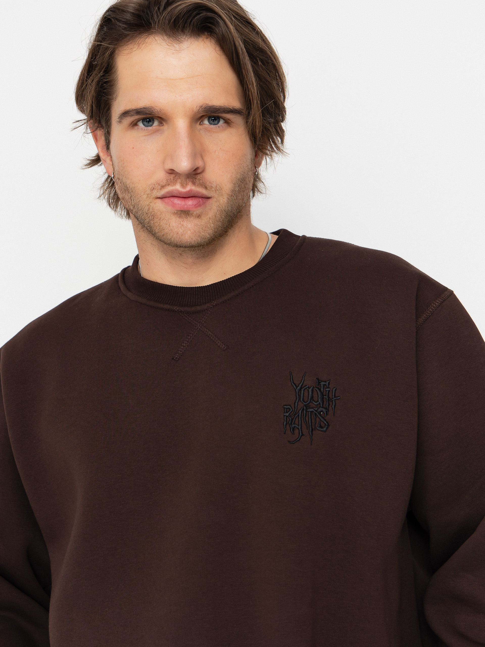 Youth Skateboards Sweatshirt Skate Rat Crew (chocolate)