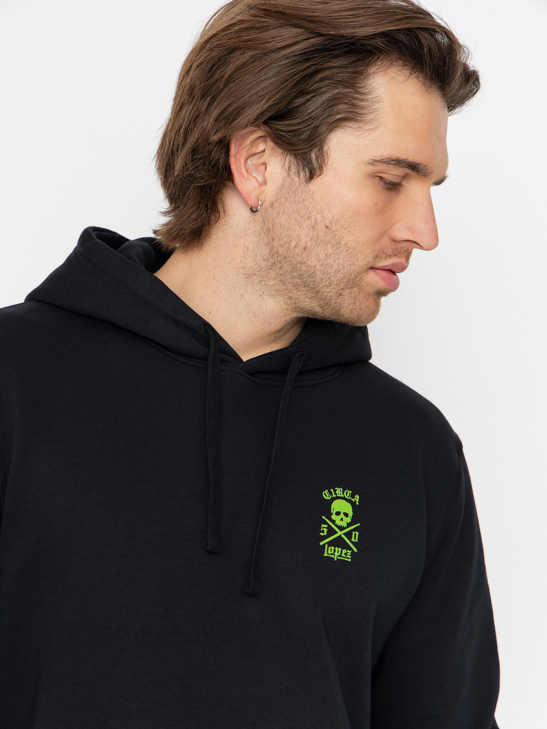 Circa Sweatshirt Lopez 50 (black/green)
