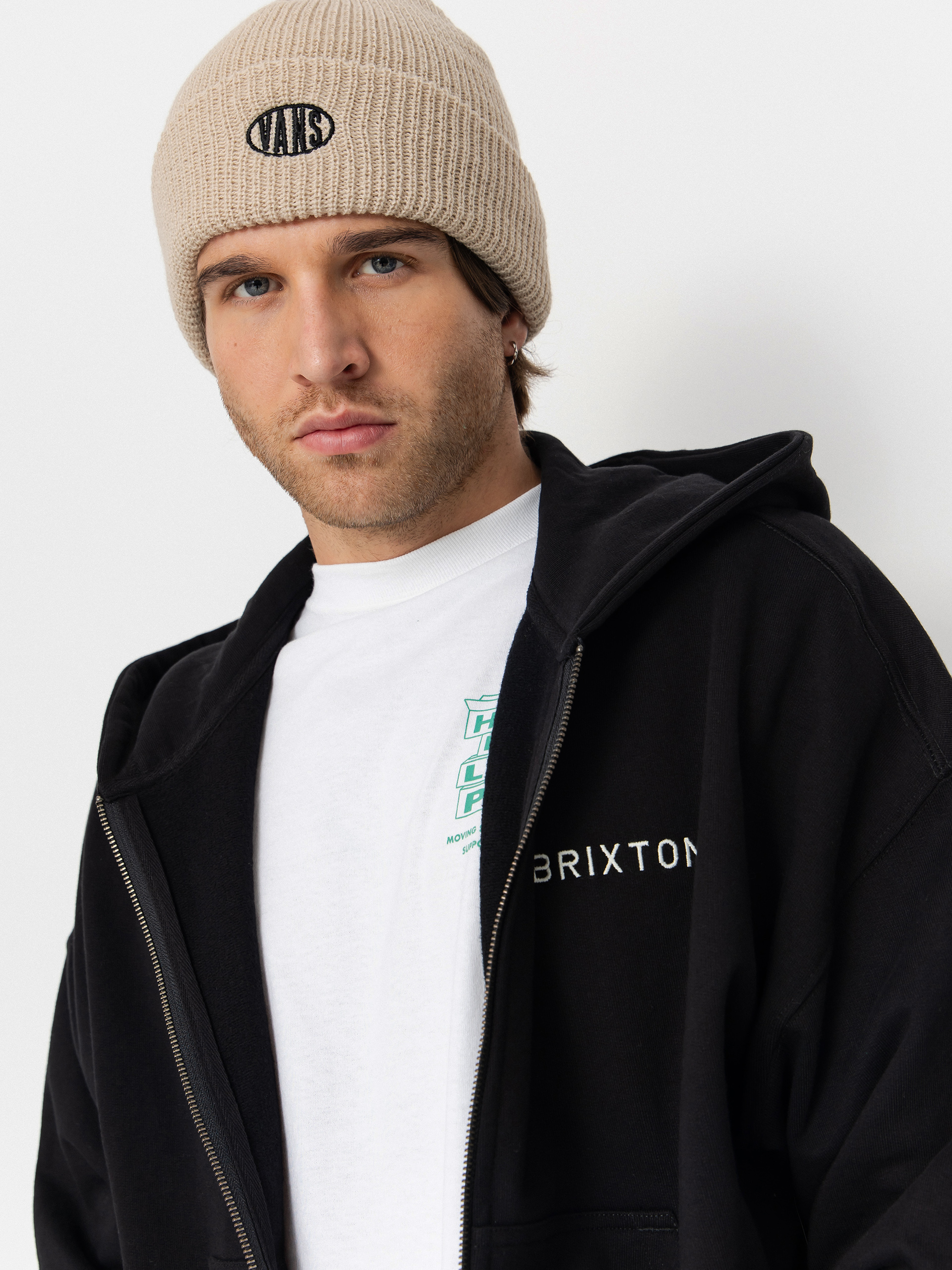 Brixton Embroidered Hw ZHD Hoodie - black (black)