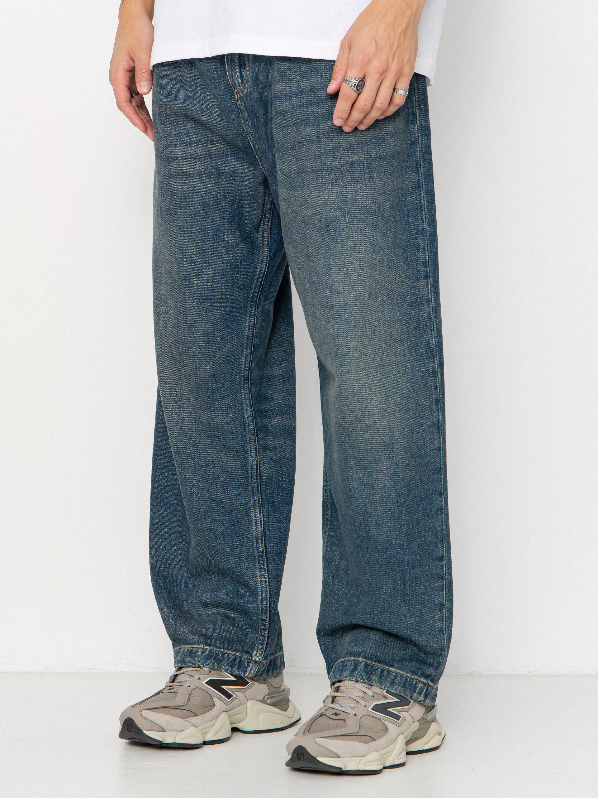 Carhartt WIP Pants Brandon blue (blue/worn used wash)