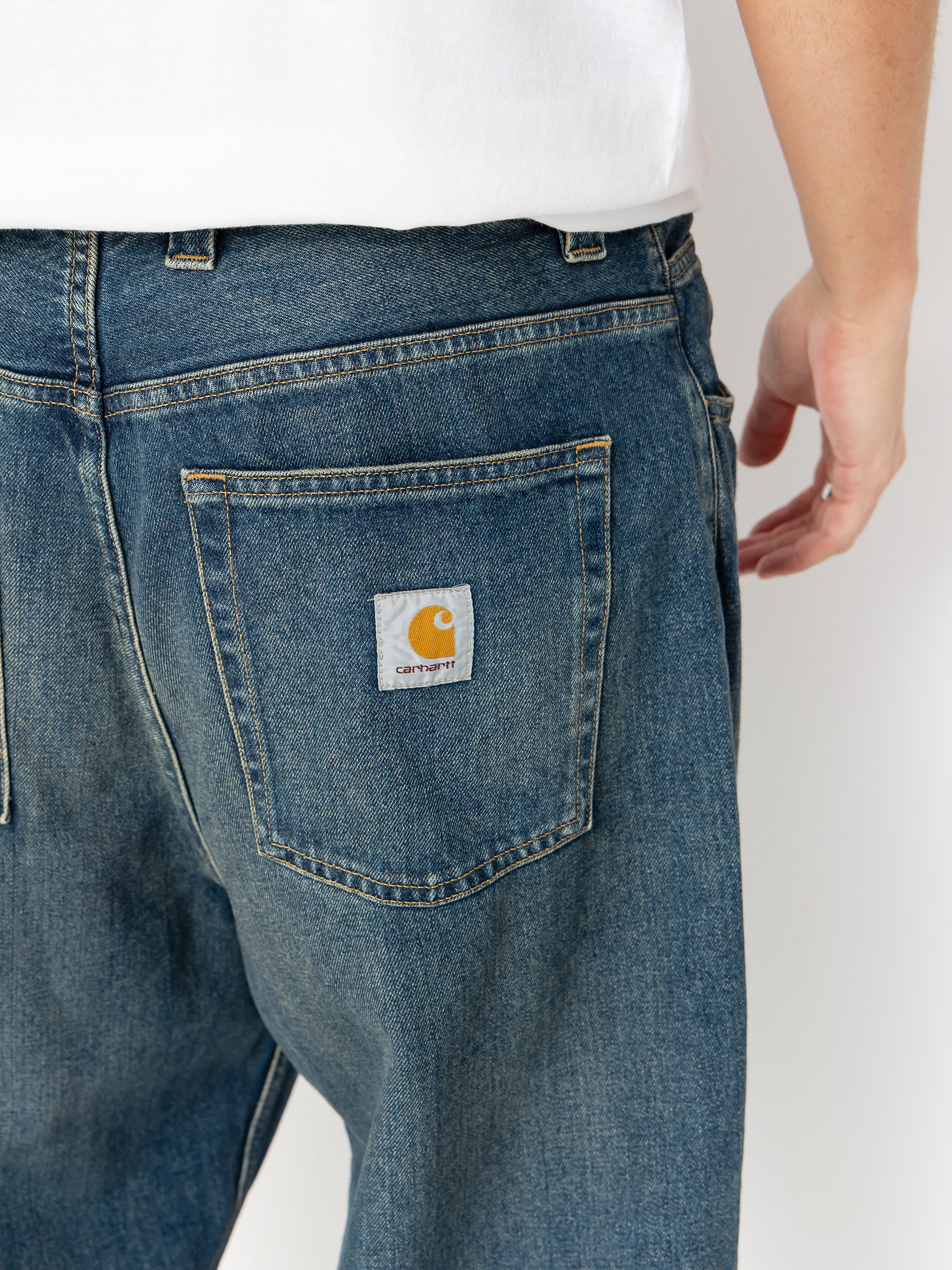 Carhartt WIP Hose Brandon (blue/worn used wash)