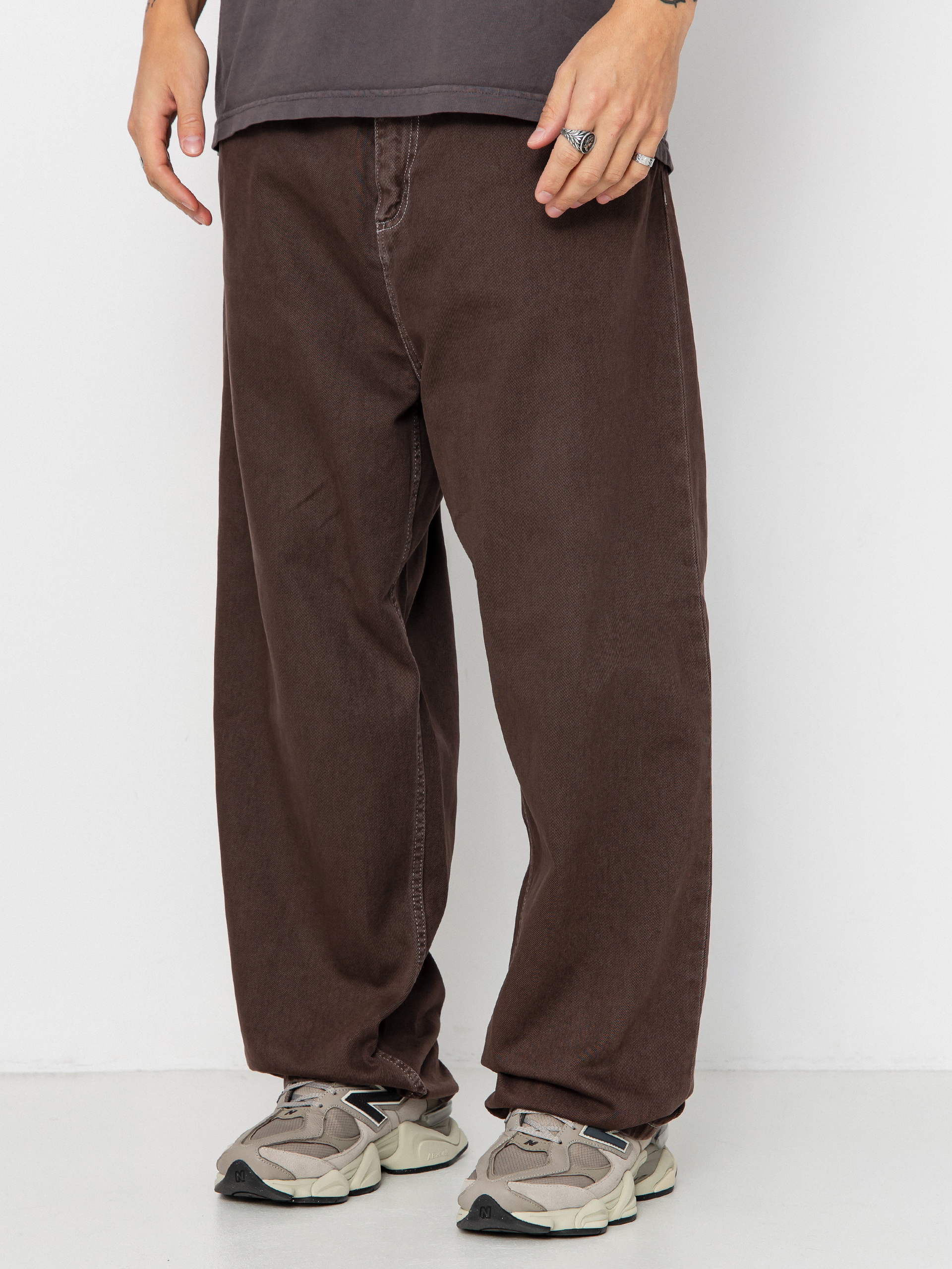 Carhartt WIP Pants Brandon - brown (palisander/stone dyed)