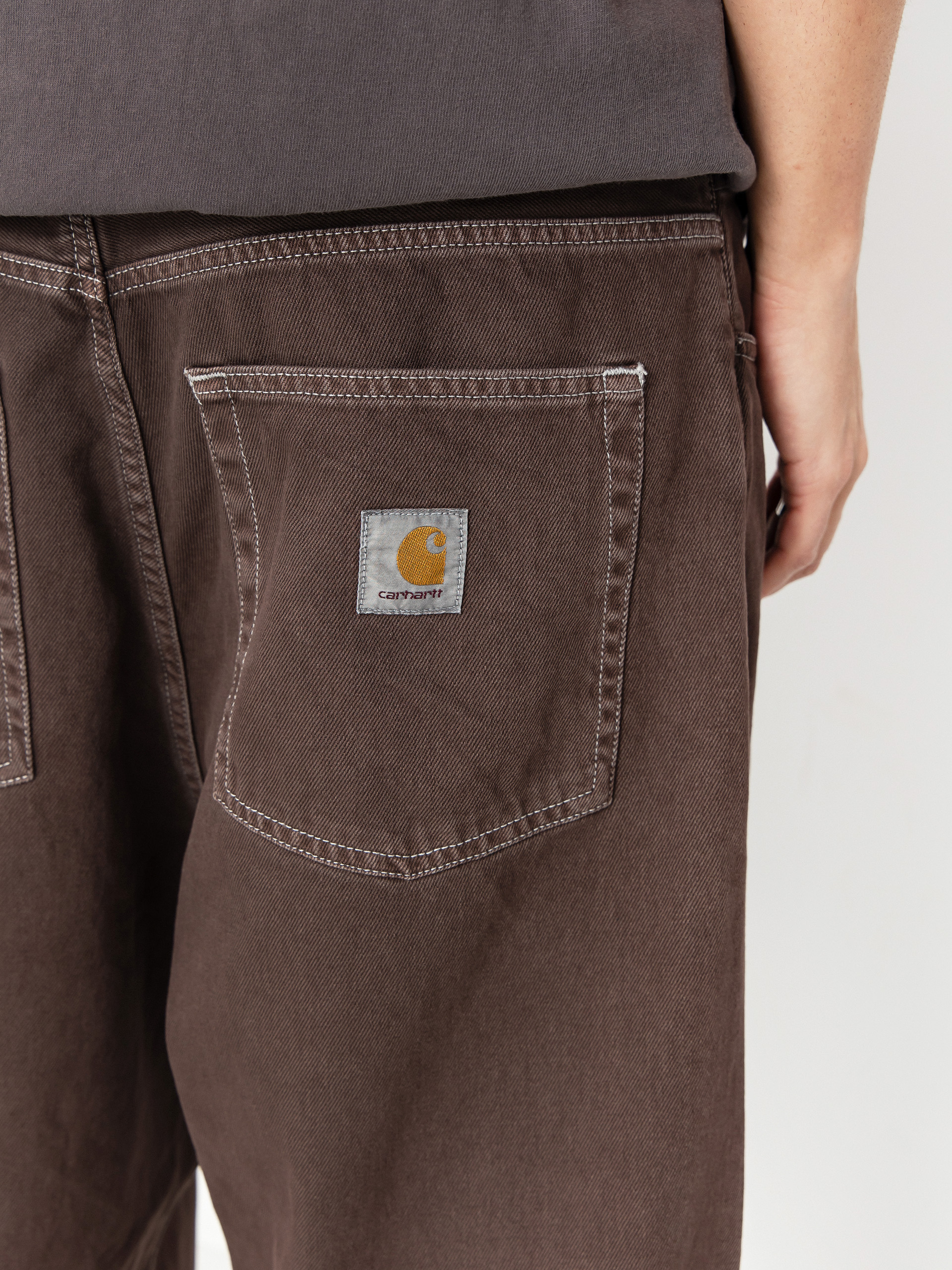 Carhartt WIP Pants Brandon - brown (palisander/stone dyed)