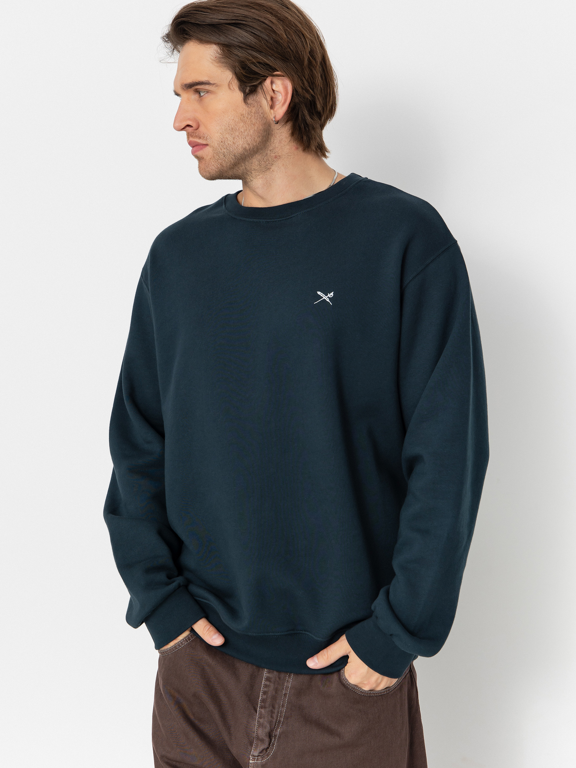 Iriedaily Sweatshirt Mini Flag 2 (dark orion)