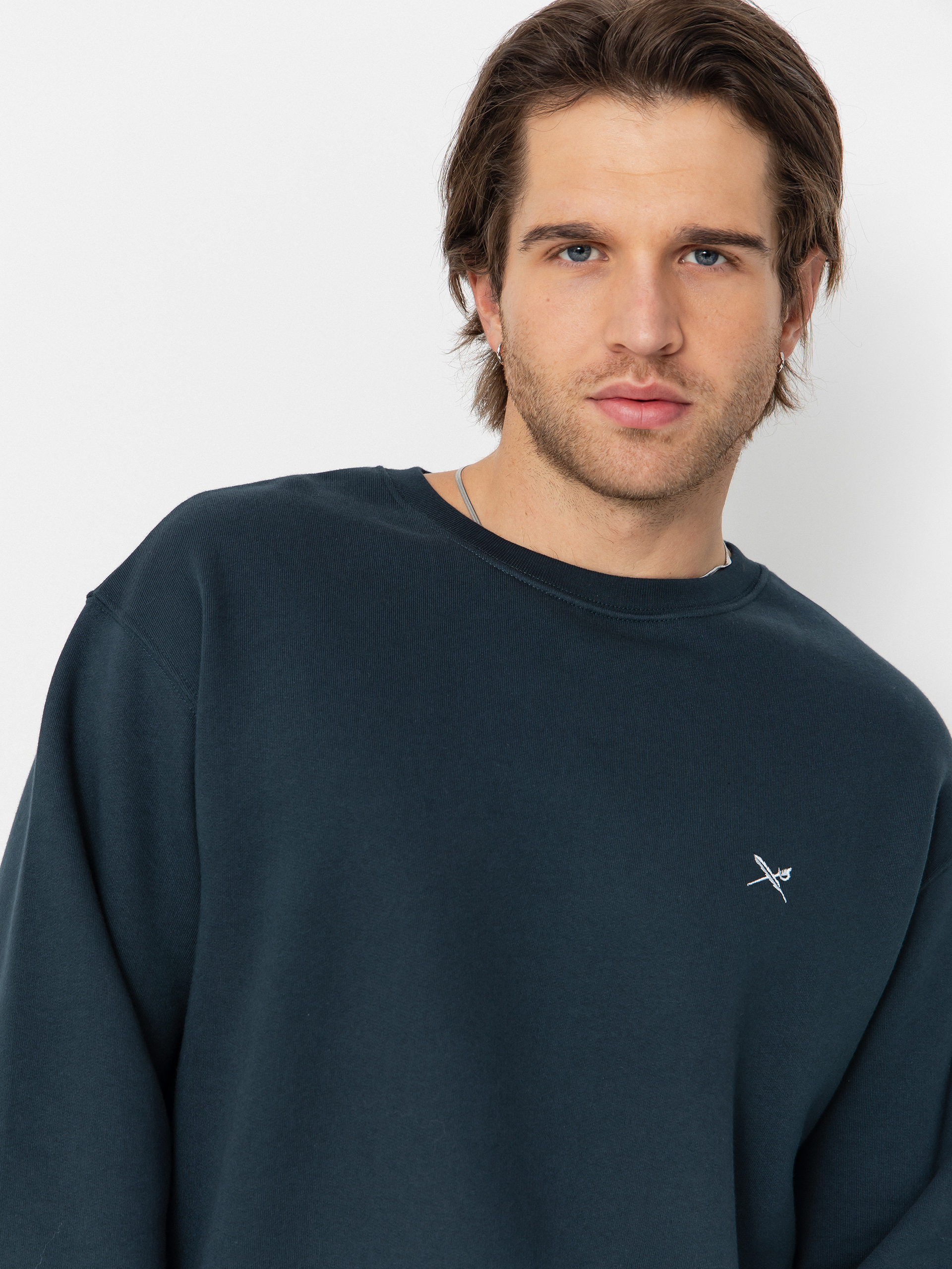 Iriedaily Sweatshirt Mini Flag 2 (dark orion)