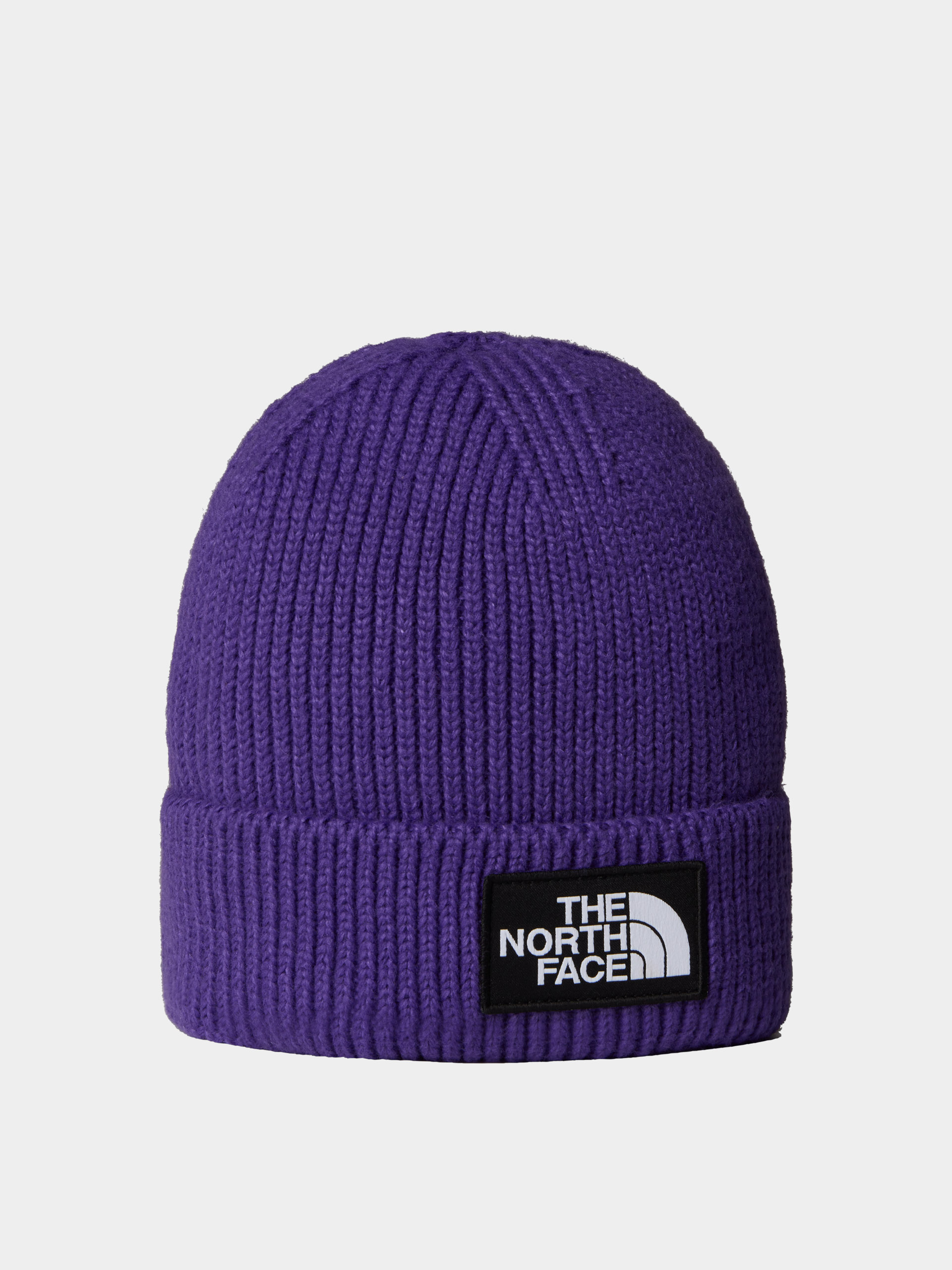 The North Face Mu00fctze Tnf Logo Box Cuffed (peak purple)
