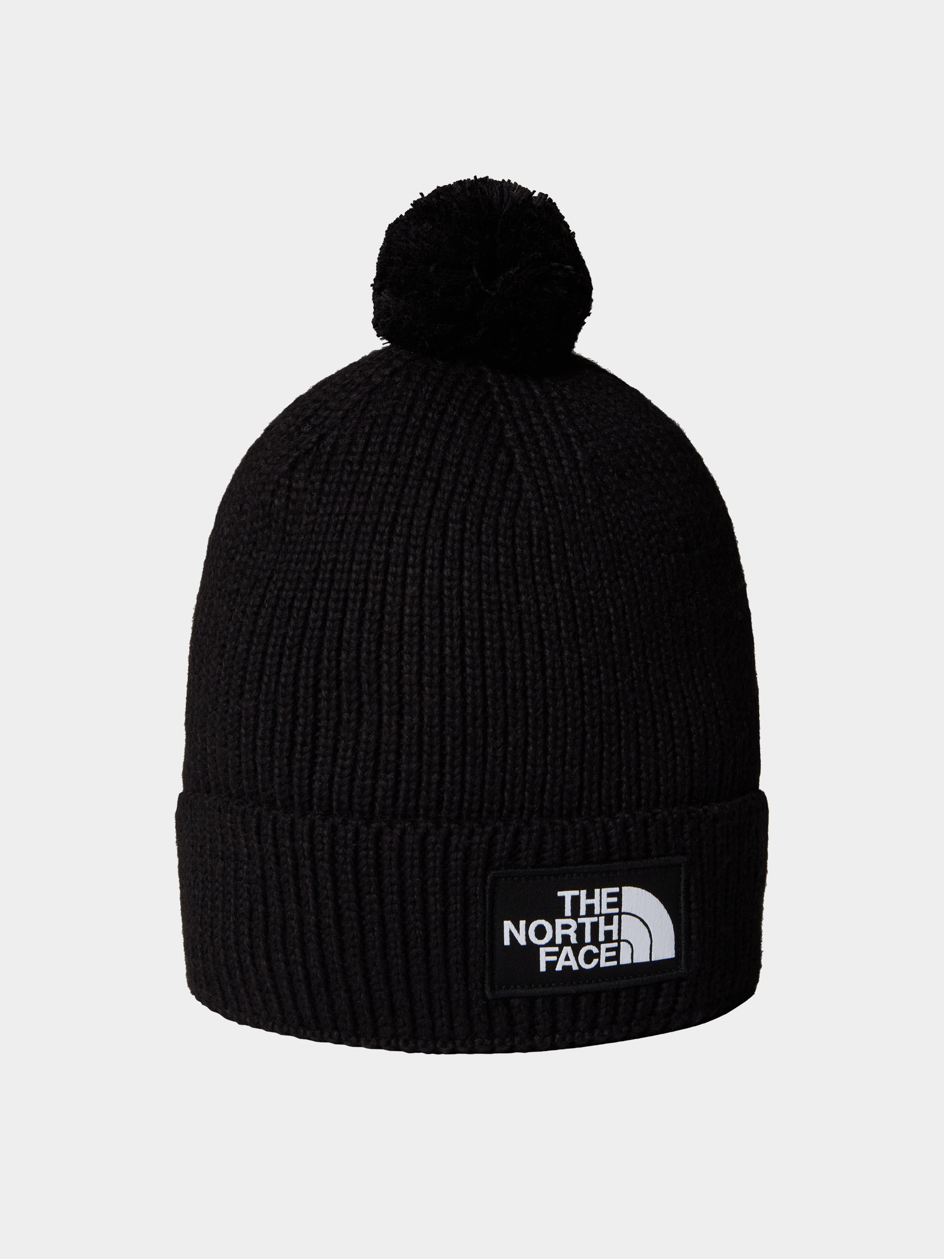 The North Face Beanie Tnf Logo Box Pom - black (tnf black)