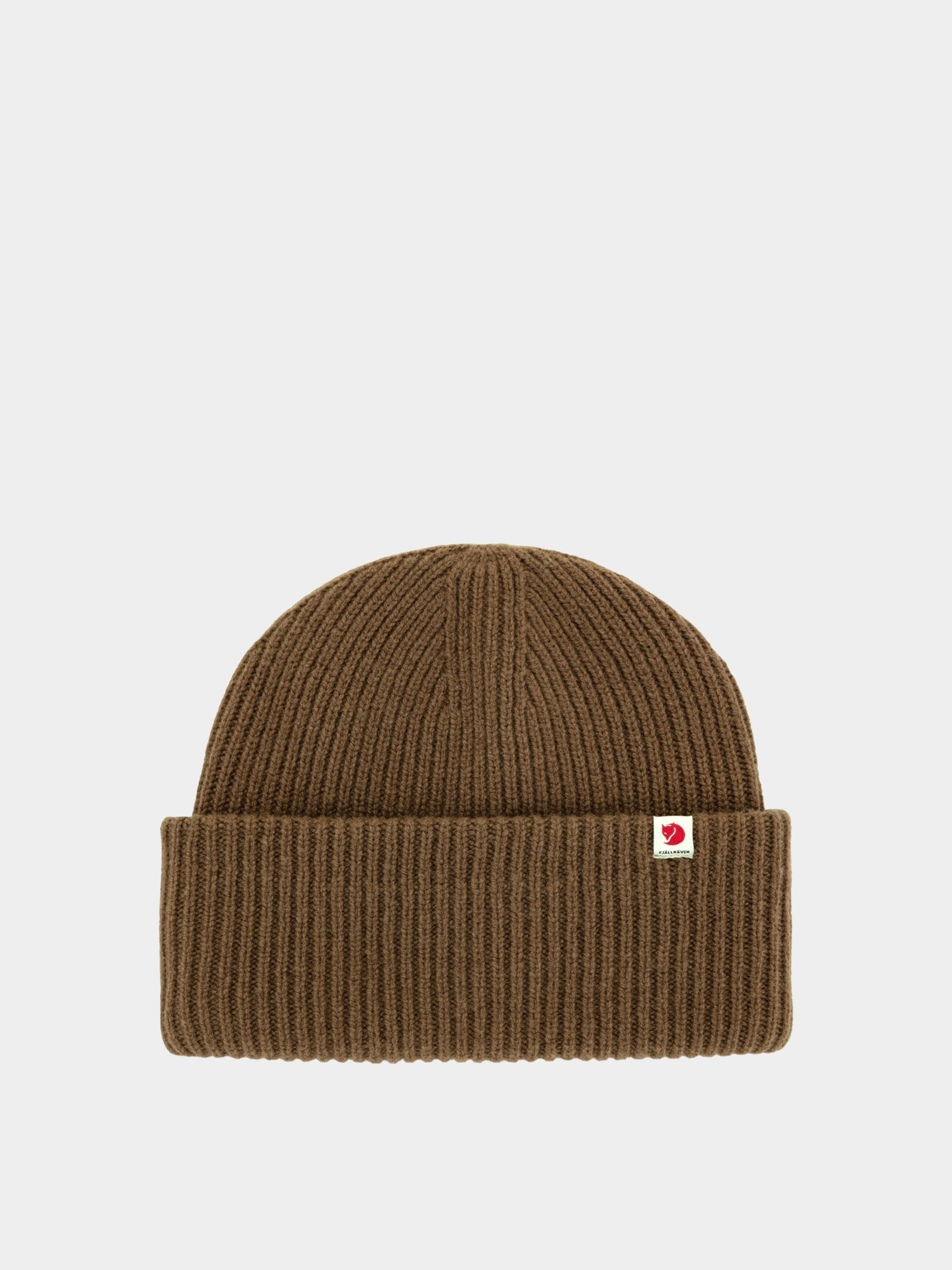 Fjallraven Beanie Heavy - brown (dark oak)