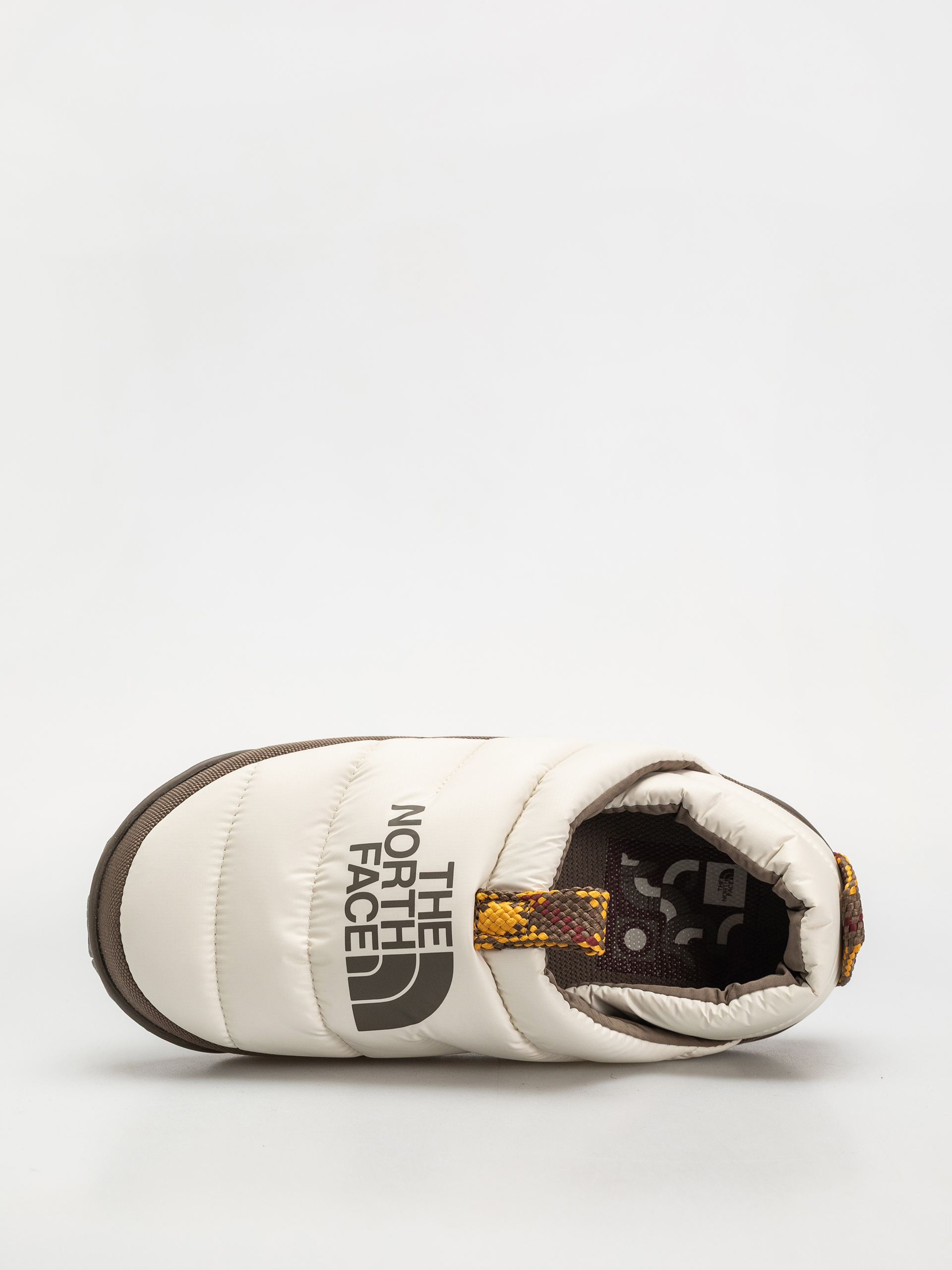 The North Face Schuhe Nuptse Mule Wmn (white dune/mocha brown)
