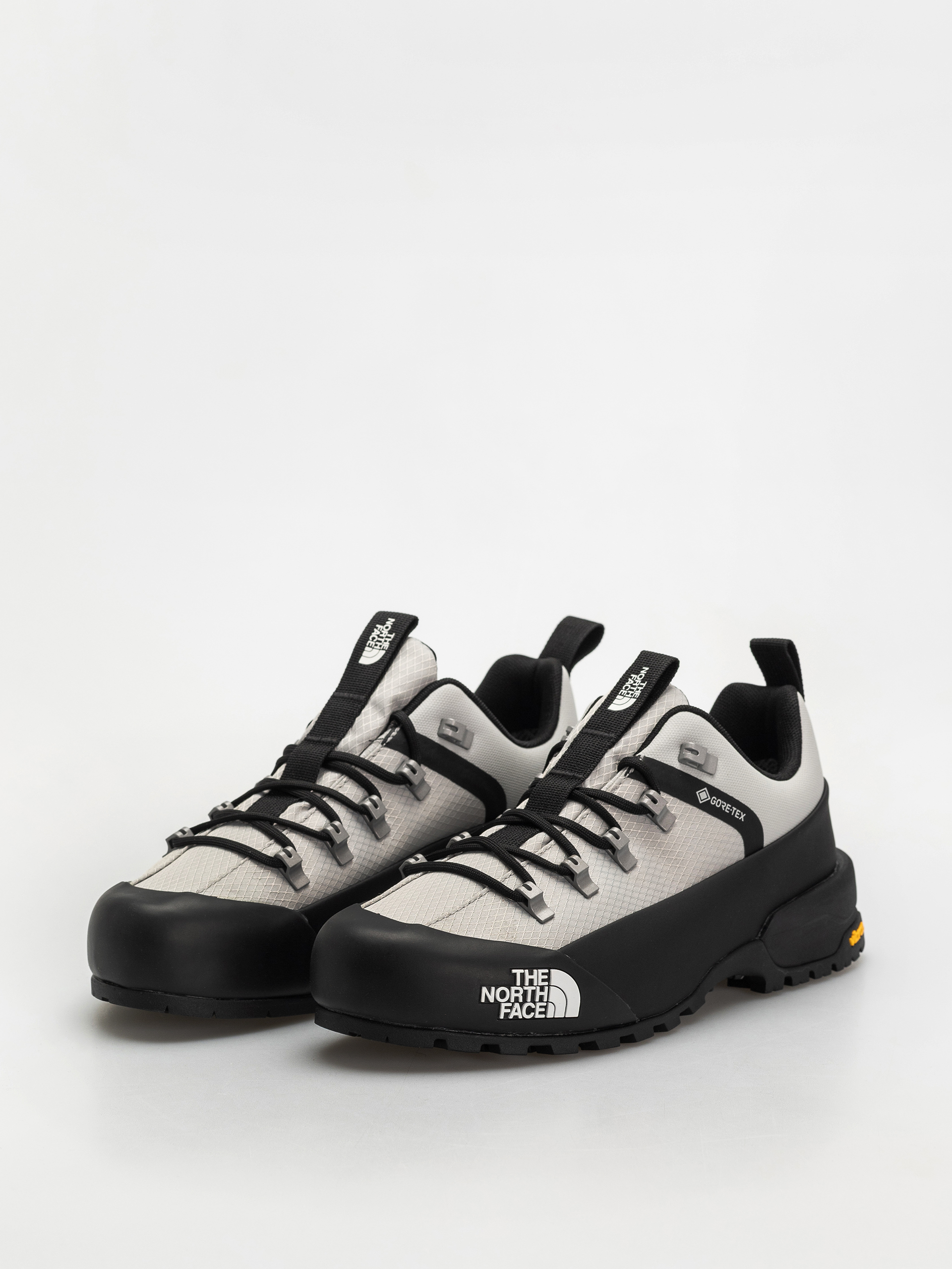 The North Face Schuhe Glenclyffe Low Gore Tex (high rise grey/tnf red)