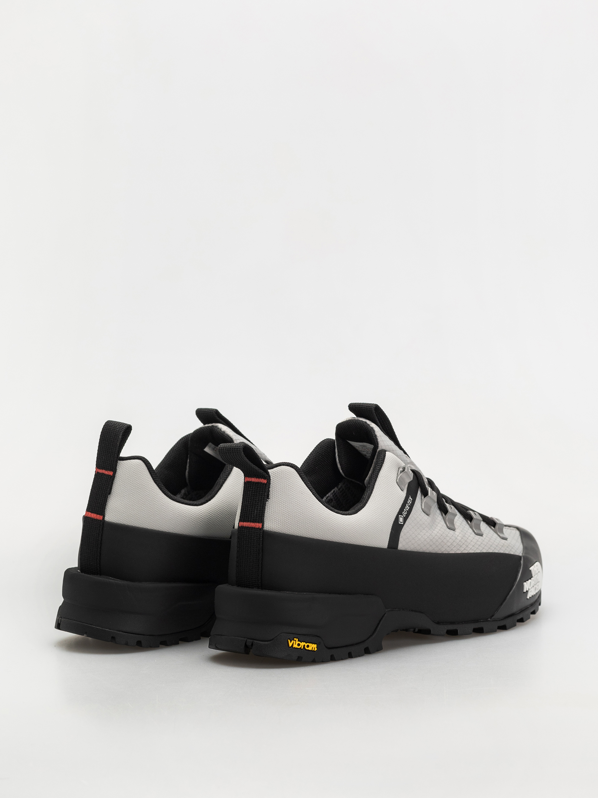 The North Face Shoes Glenclyffe Low Gore Tex (high rise grey/tnf red)