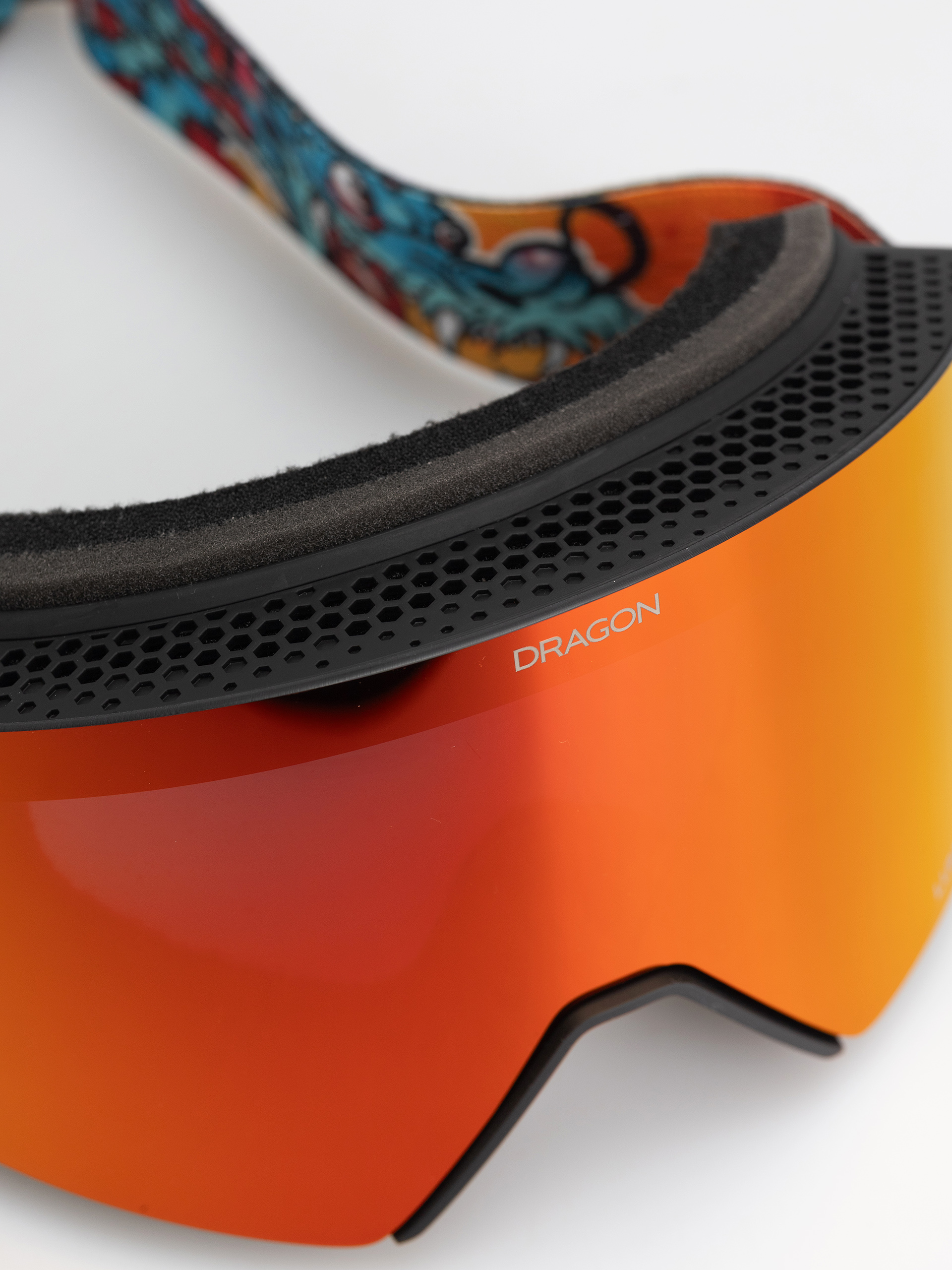 Dragon Goggle RVX MAG OTG (rattled/lumalens red ion+lumalens amber)