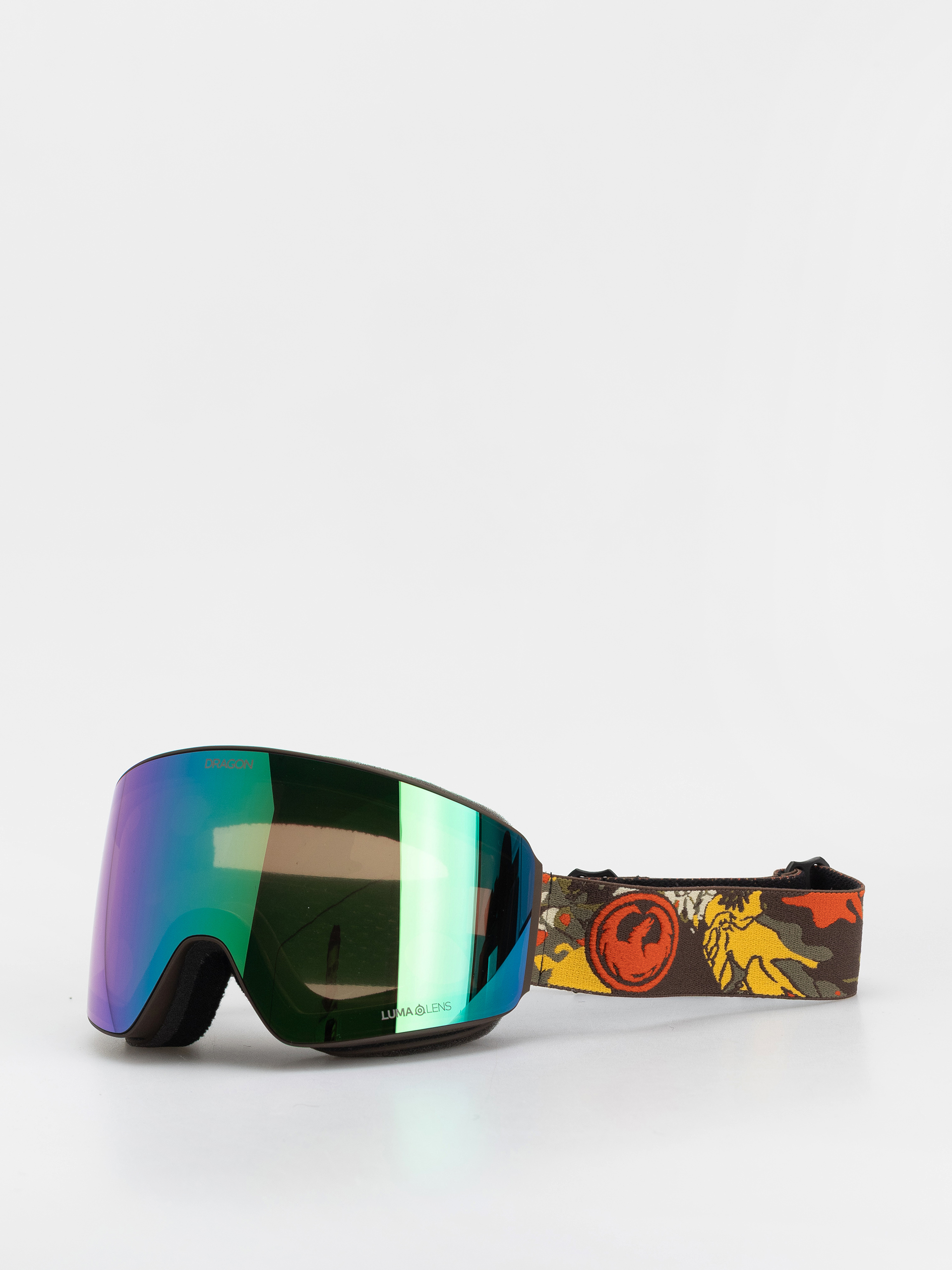 Dragon Goggles PXV (leafycamo/lumalens green ion+lumalens violet)