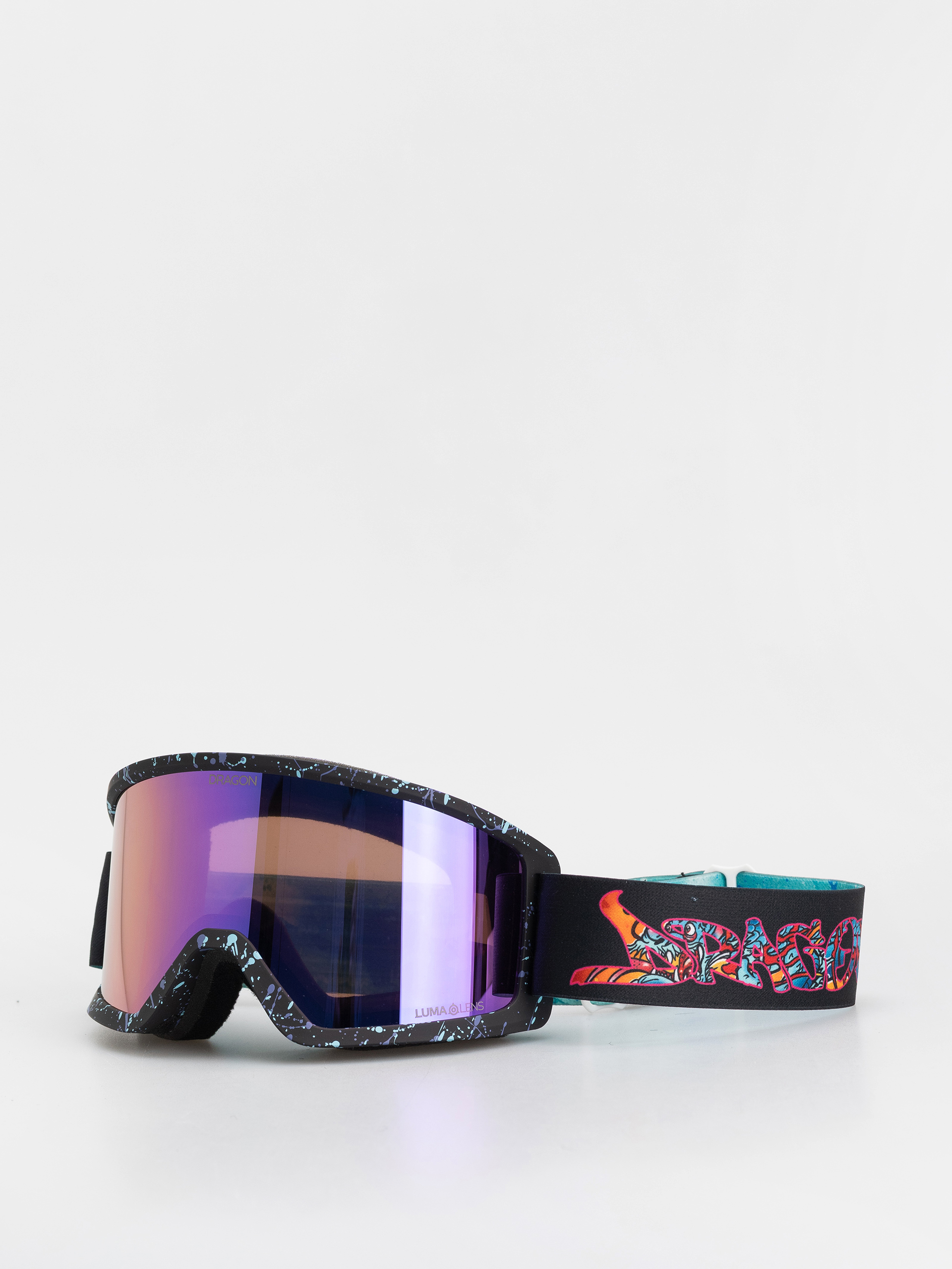 Dragon Goggle DX3 PLUS OTG (rattlecan/lumalens purple ion+lumalens violet)