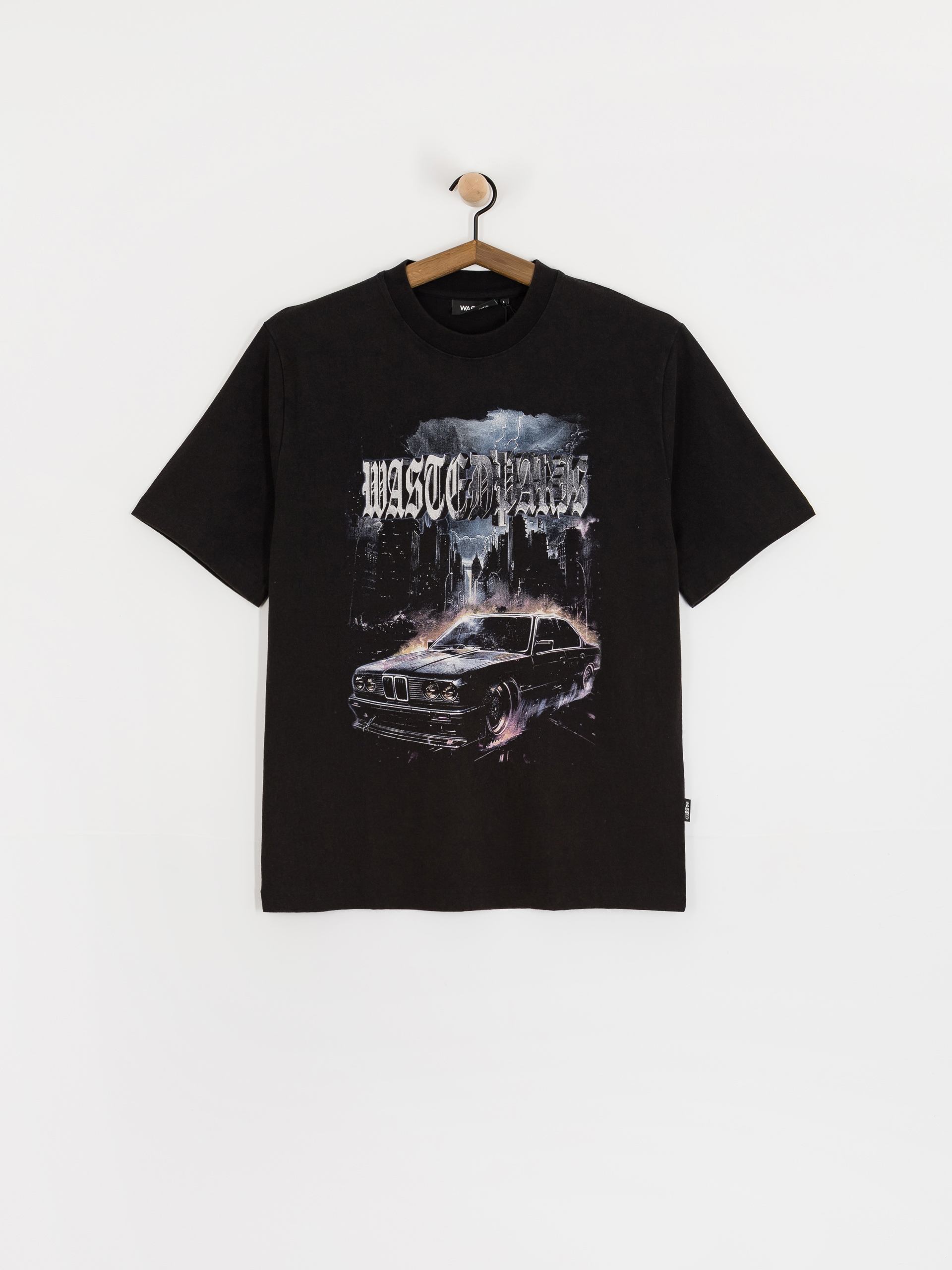 Wasted Paris Run T-Shirt (faded black)