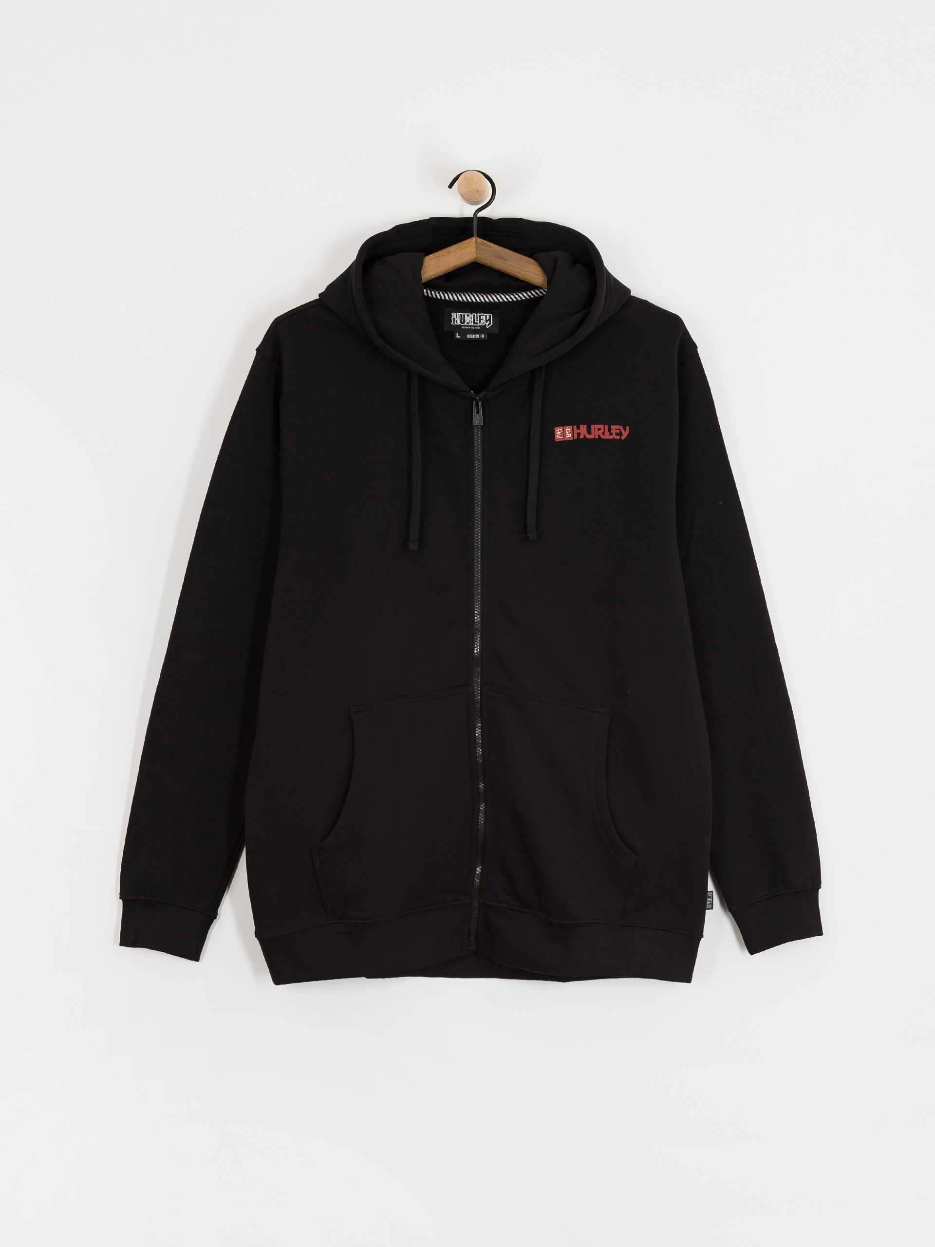 Hurley Men\u0027s Hollowknit Full Zip Hoodie Hurley FULL-ZIP 
