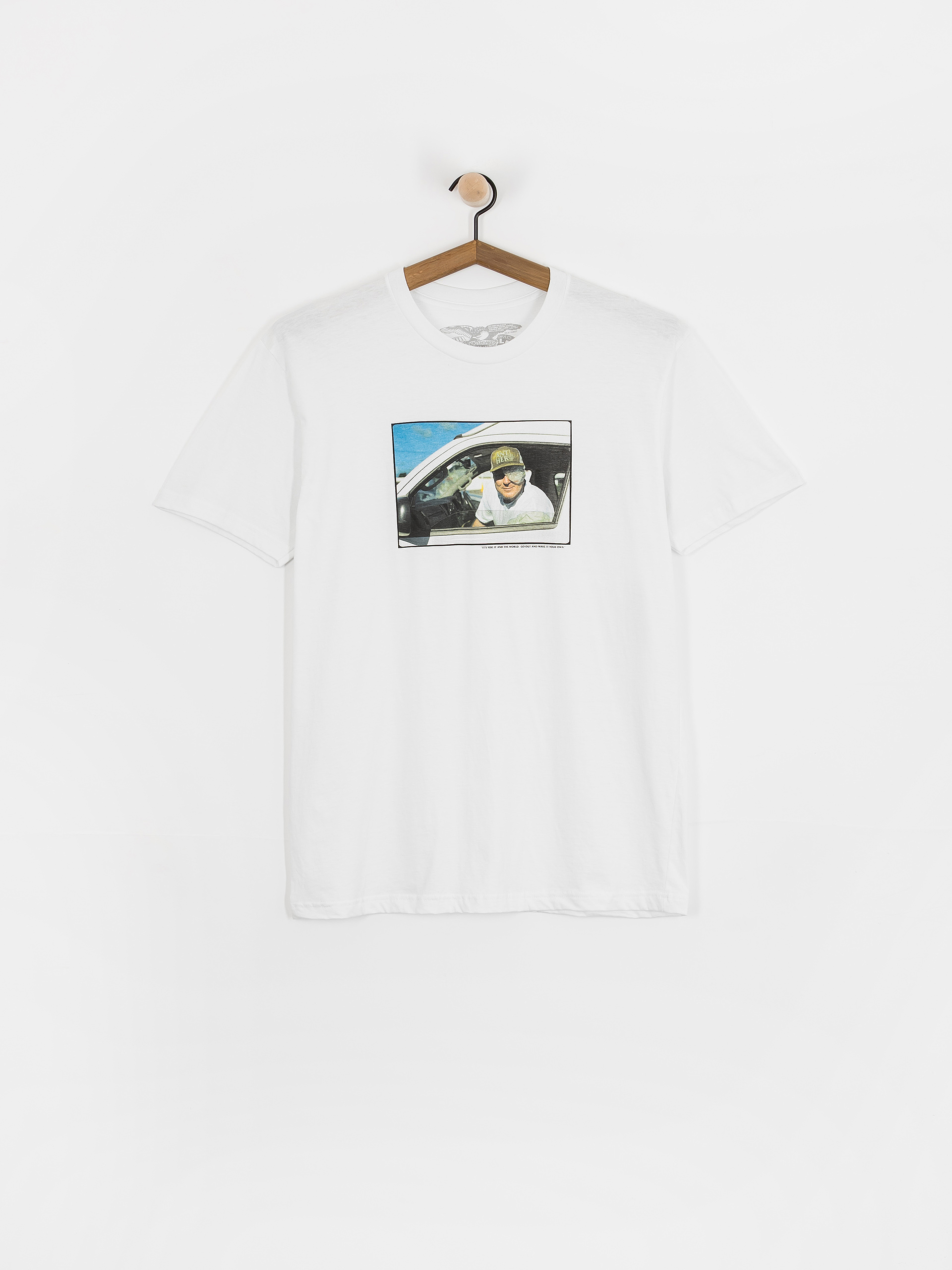 Antihero Grosso T-Shirt (white w/photo print)