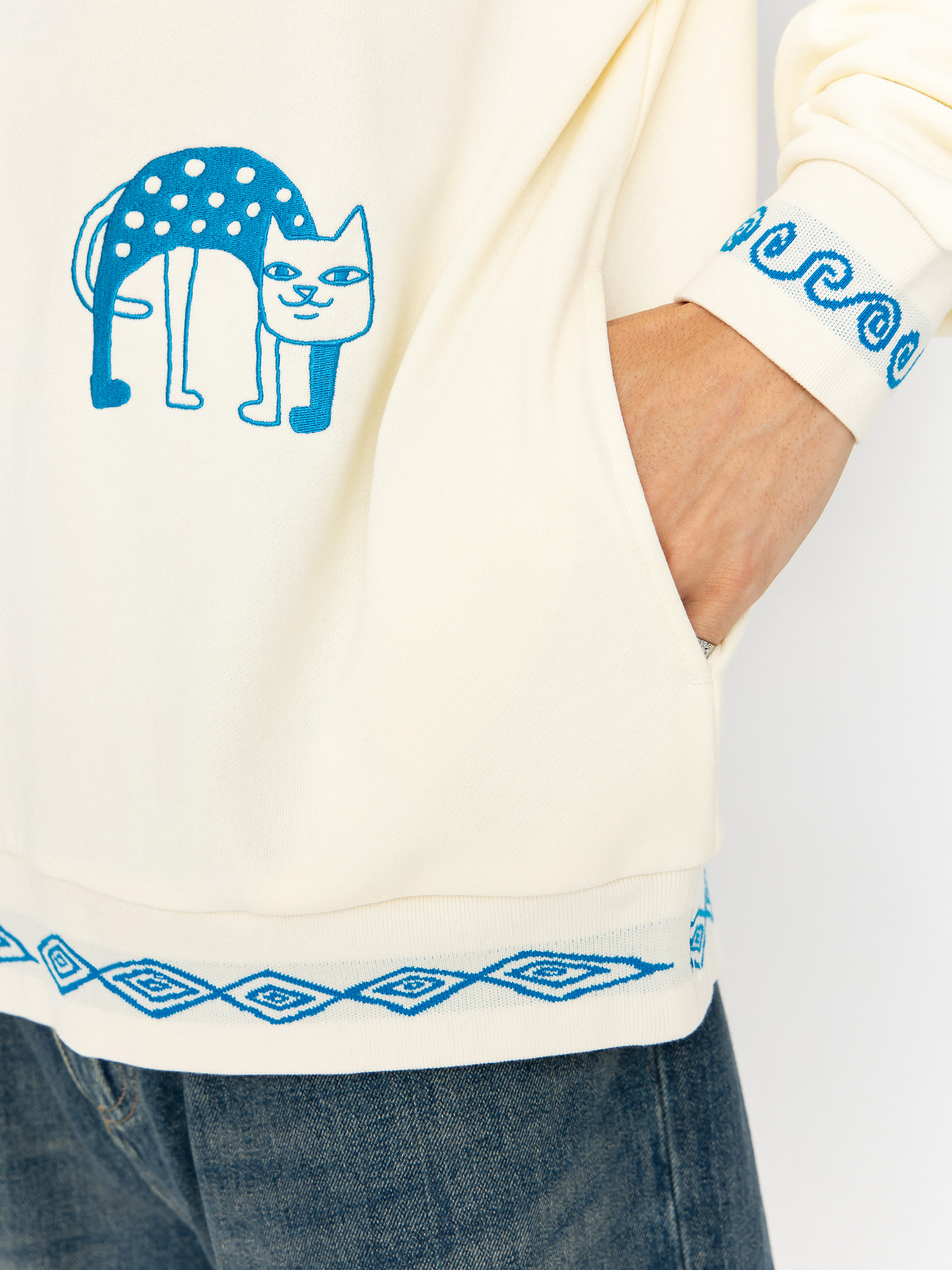 RipNDip Blonded HD Hoodie (off white)