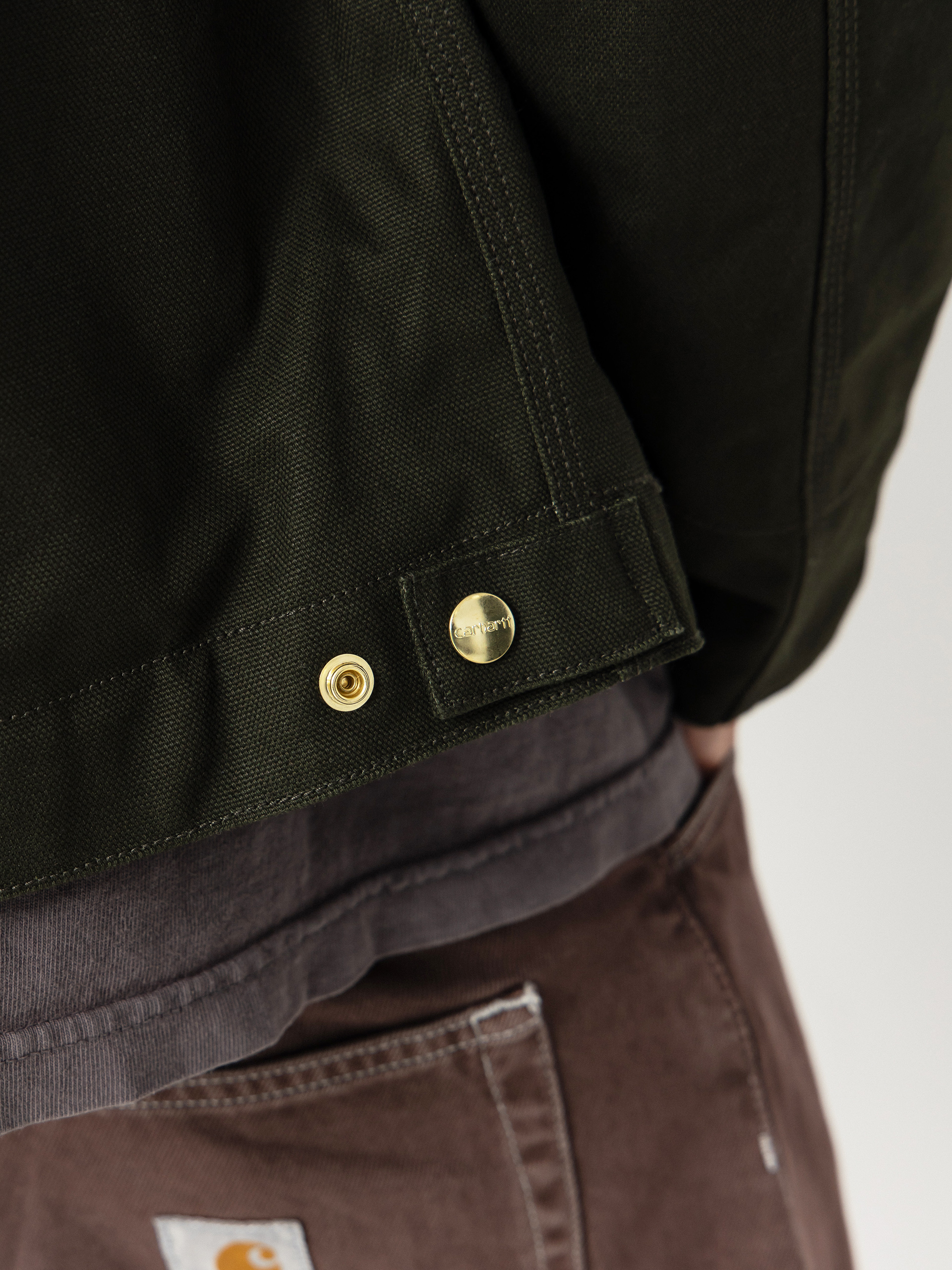 Carhartt WIP Jacket Detroit (olive/black/rigid)