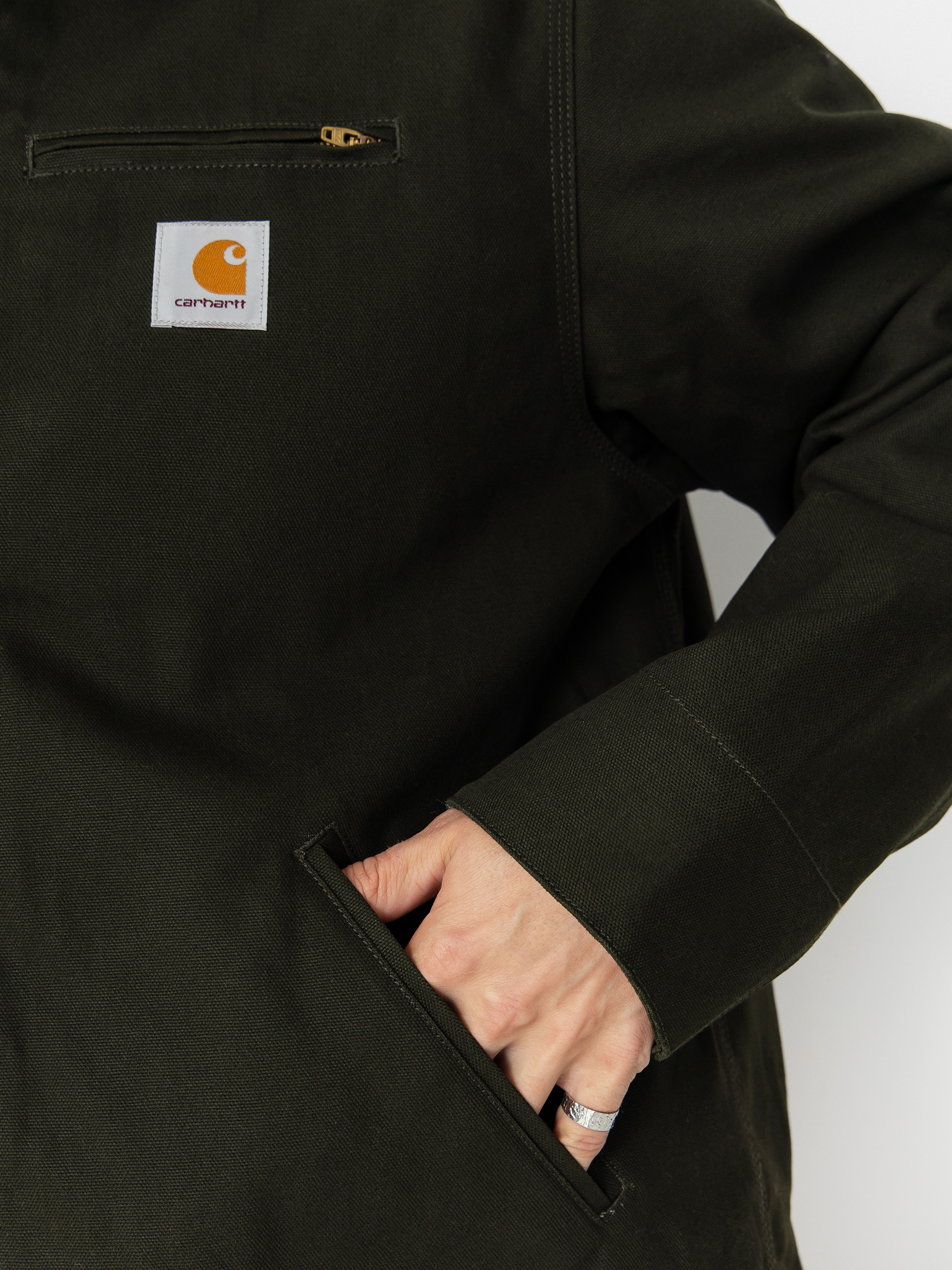 Carhartt WIP Jacke Detroit (olive/black/rigid)