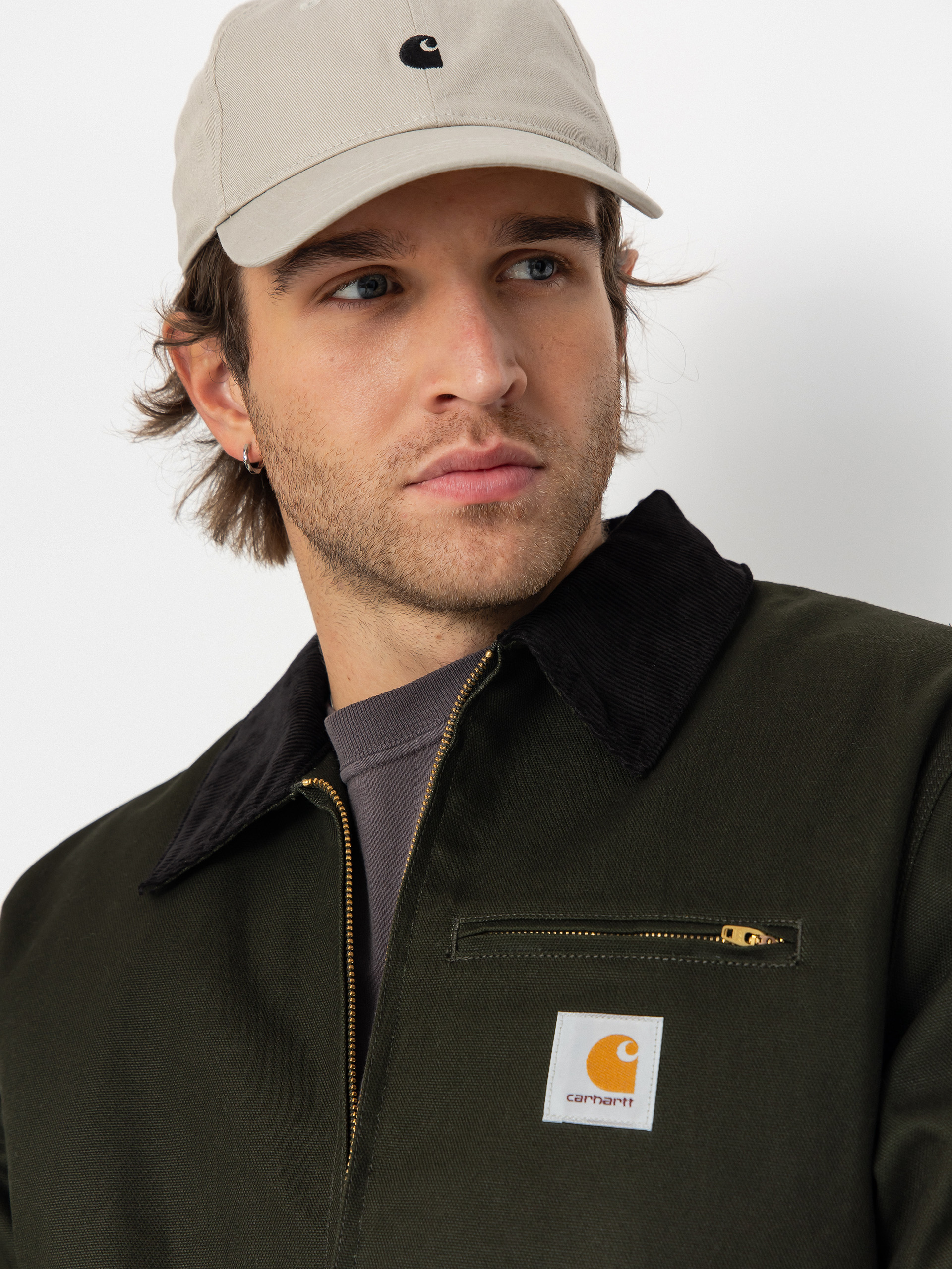 Carhartt WIP Jacket Detroit (olive/black/rigid)