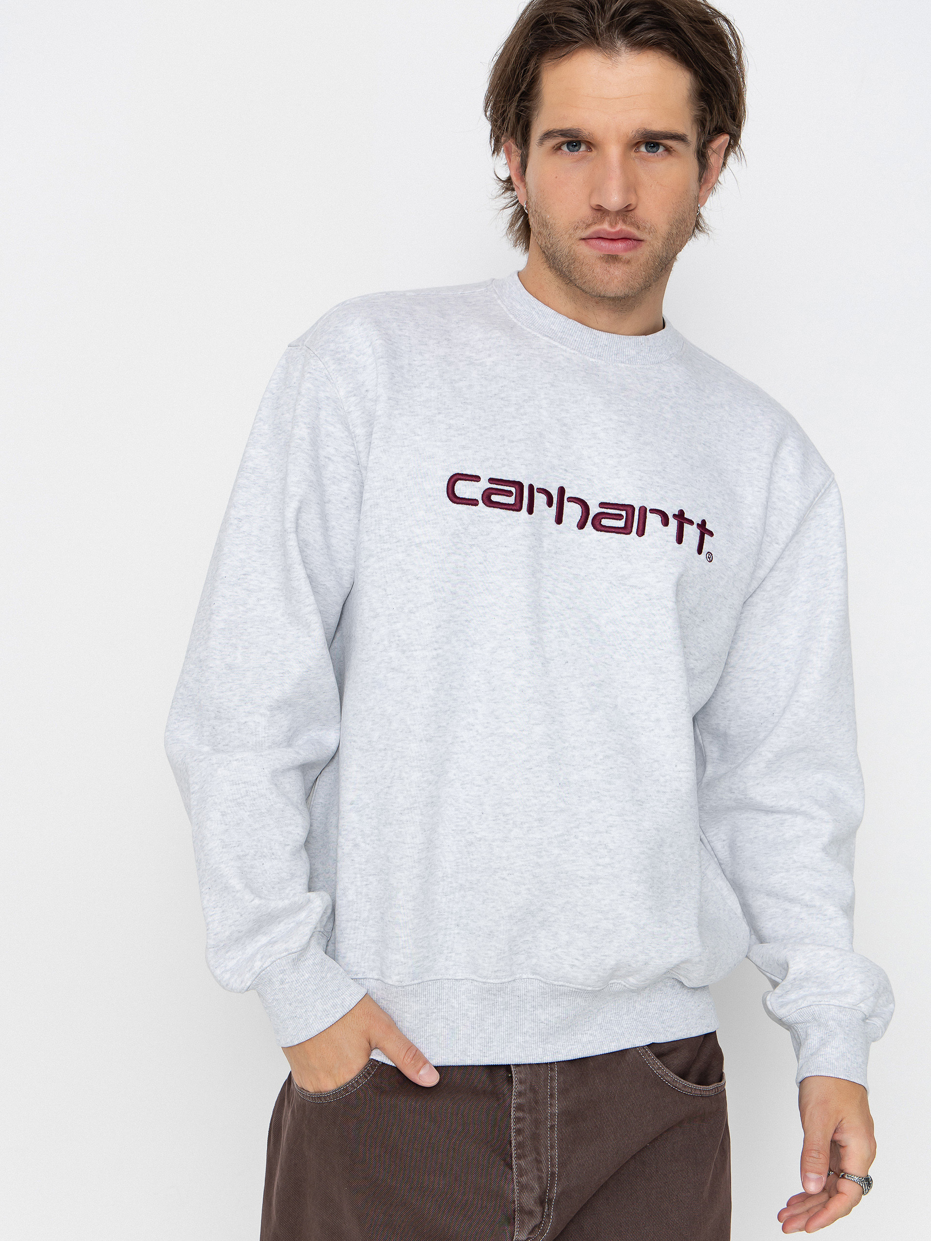 Carhartt WIP Sweatshirt Carhartt (ash heather/rondo)