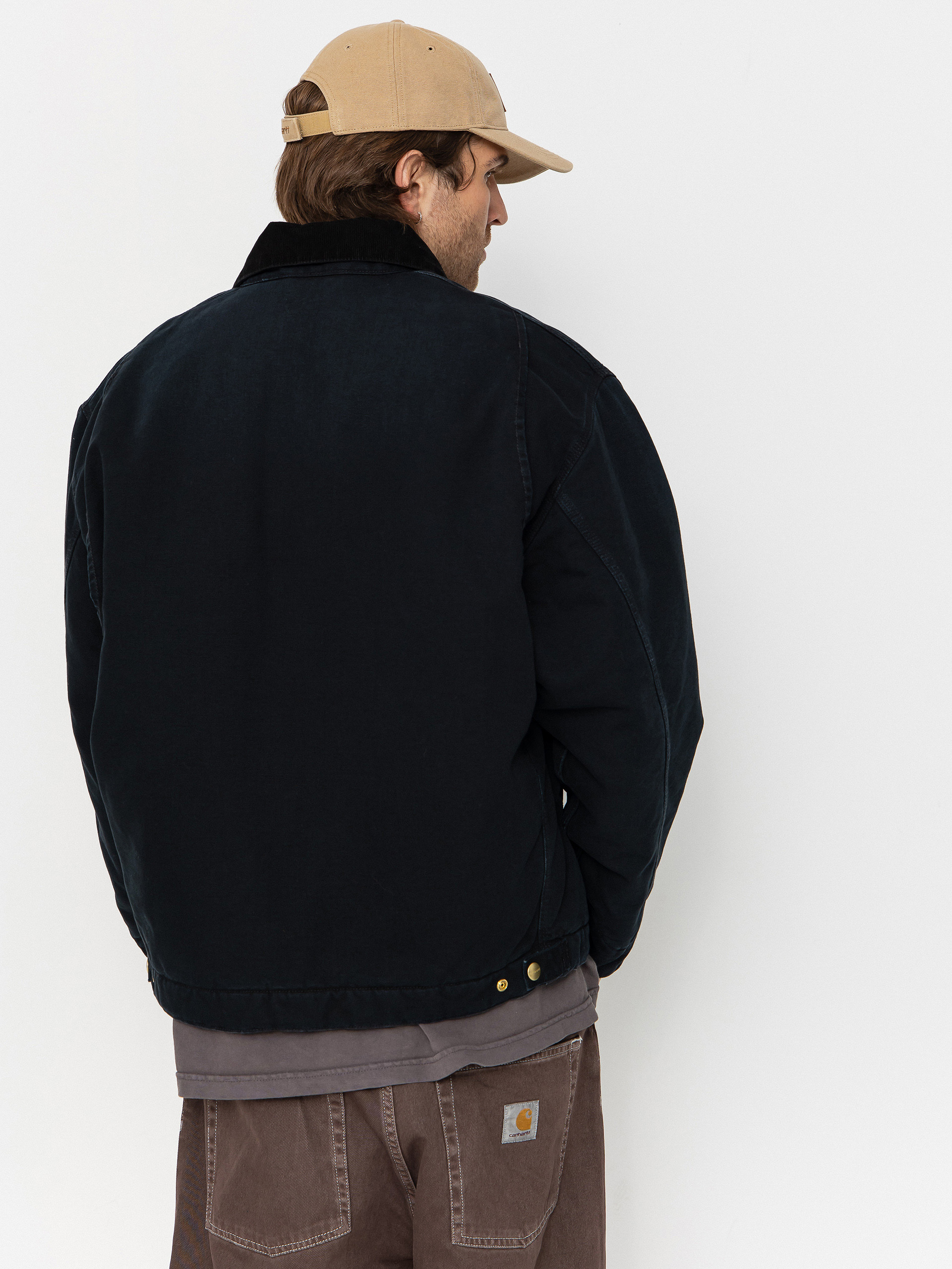 Carhartt WIP Jacke OG Detroit (black/black/stone canvas)