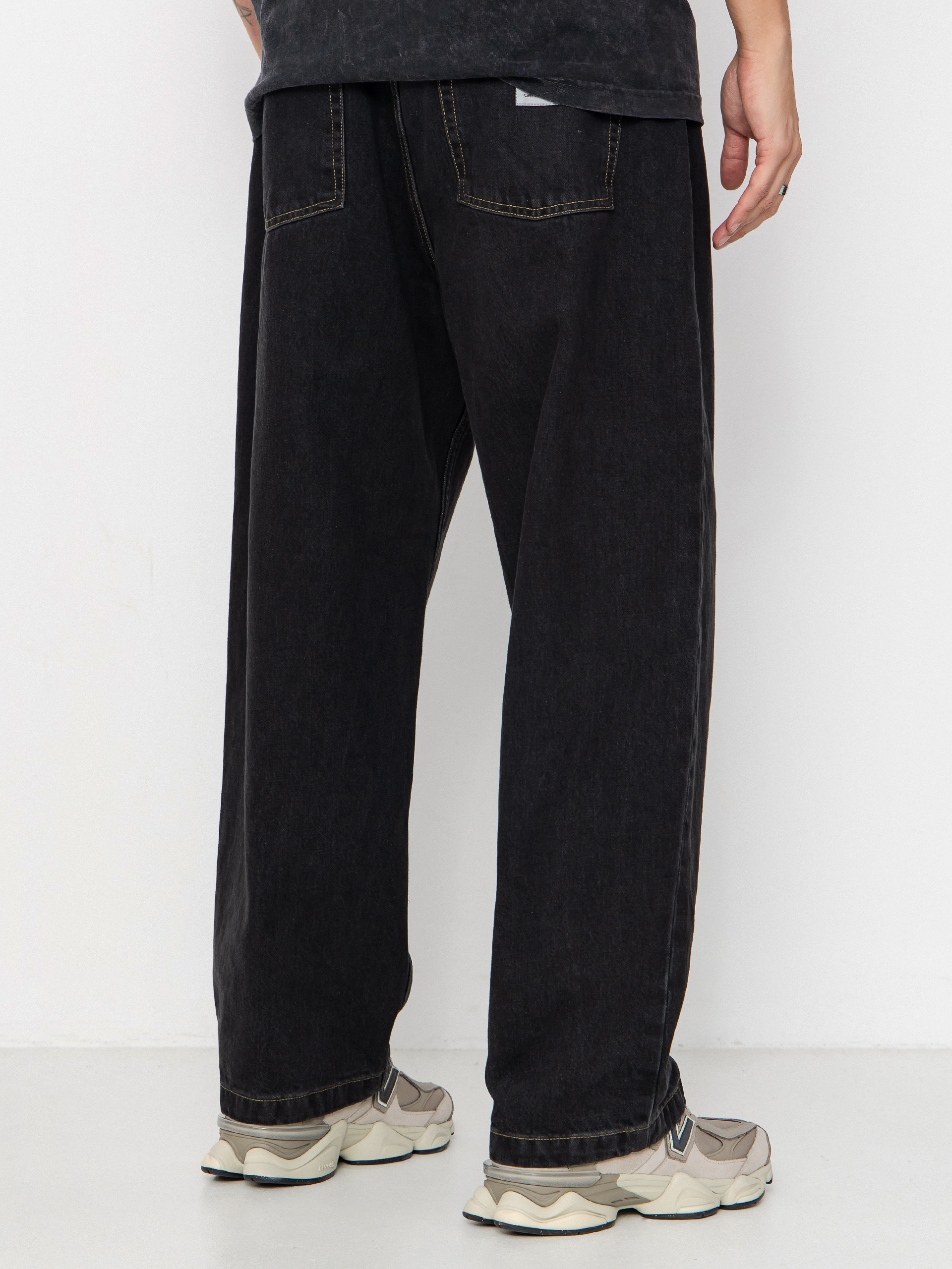 Carhartt WIP Brandon Pants - black (black/stone washed)