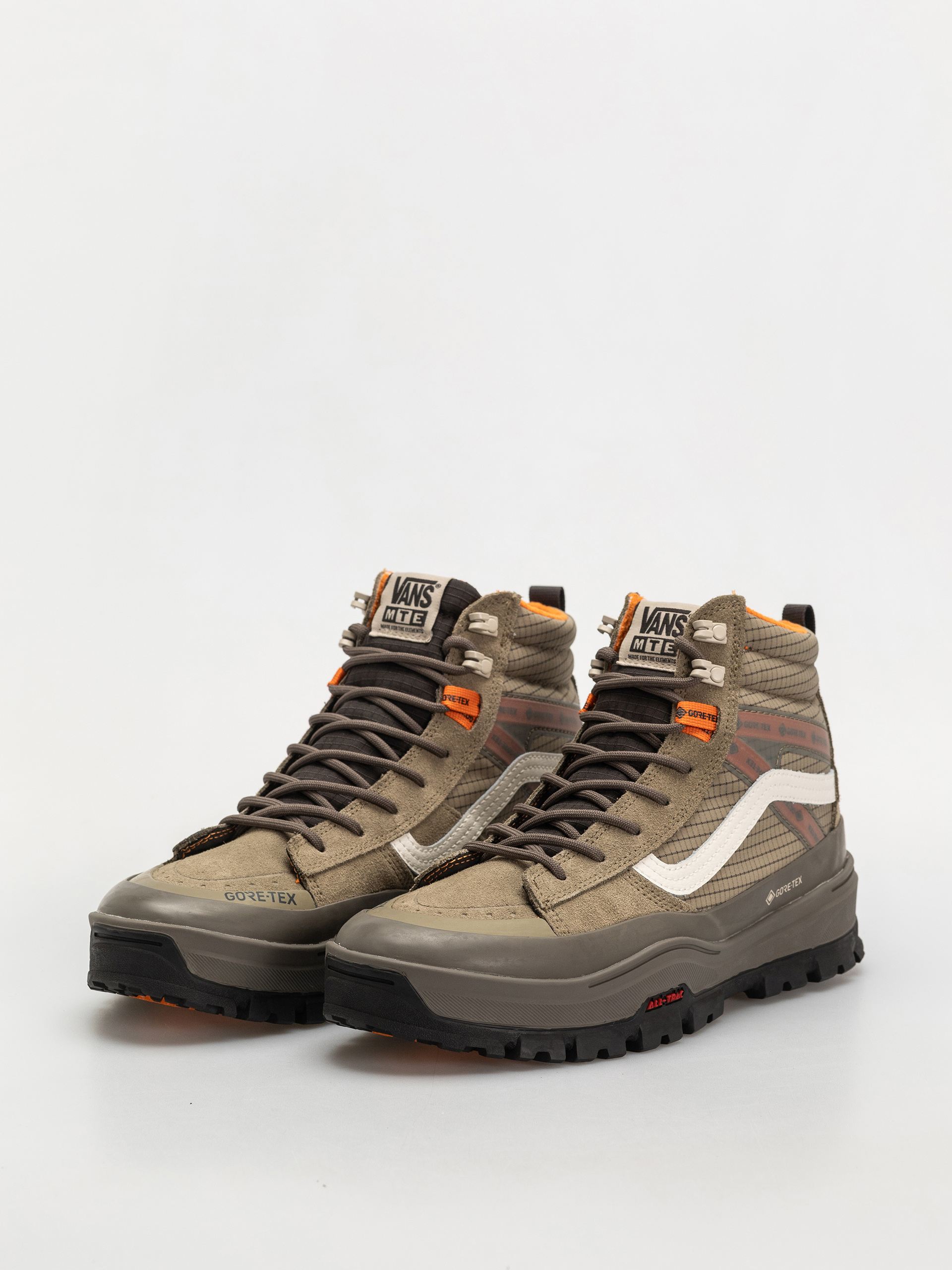 Vans Mte Sk8 Hi Gore Tex Insulated Shoes (brown/khaki)