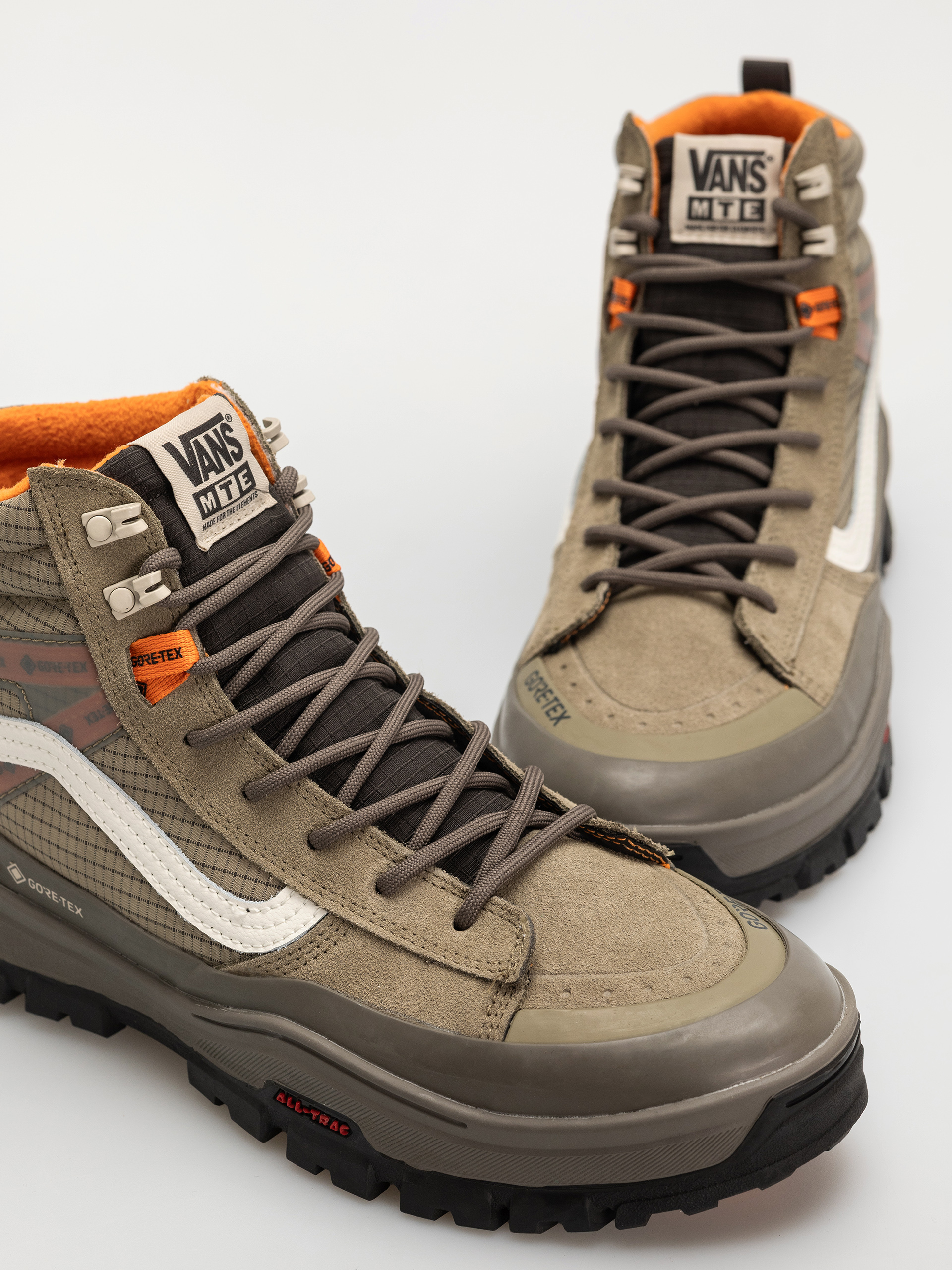 Vans Mte Sk8 Hi Gore Tex Insulated Shoes (brown/khaki)