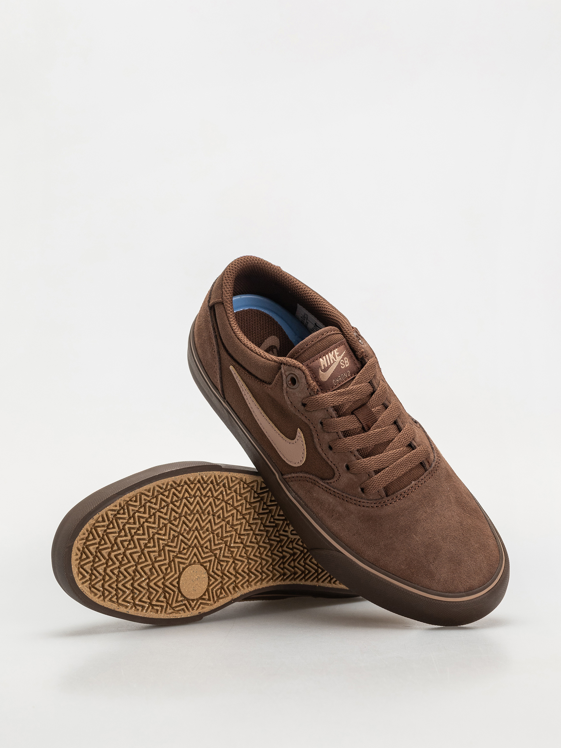Nike SB Chron 2 Schuhe (fauna brown/desert dust baroque brown)