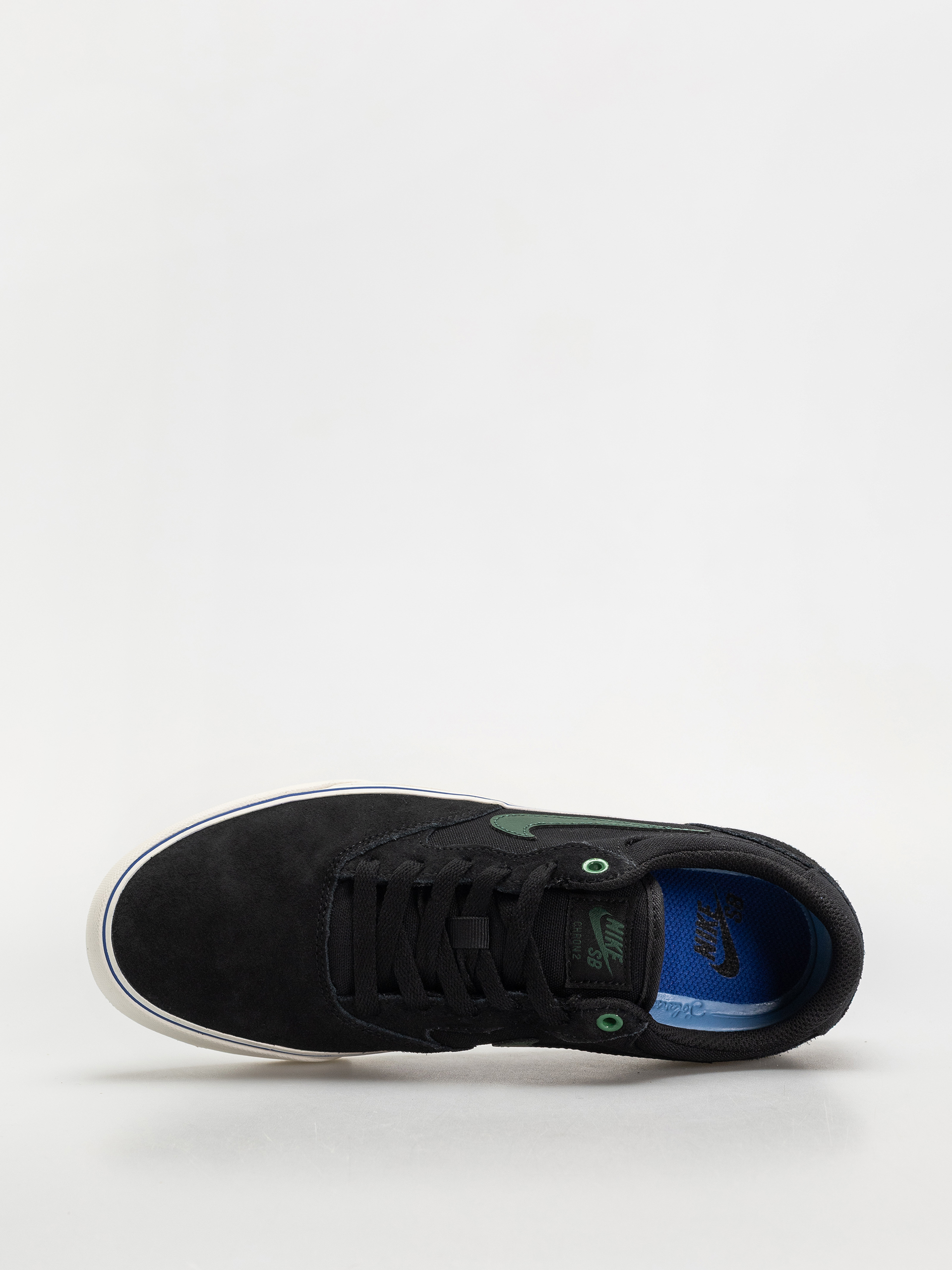 Nike SB Chron 2 Shoes (black/fir sail racer blue)