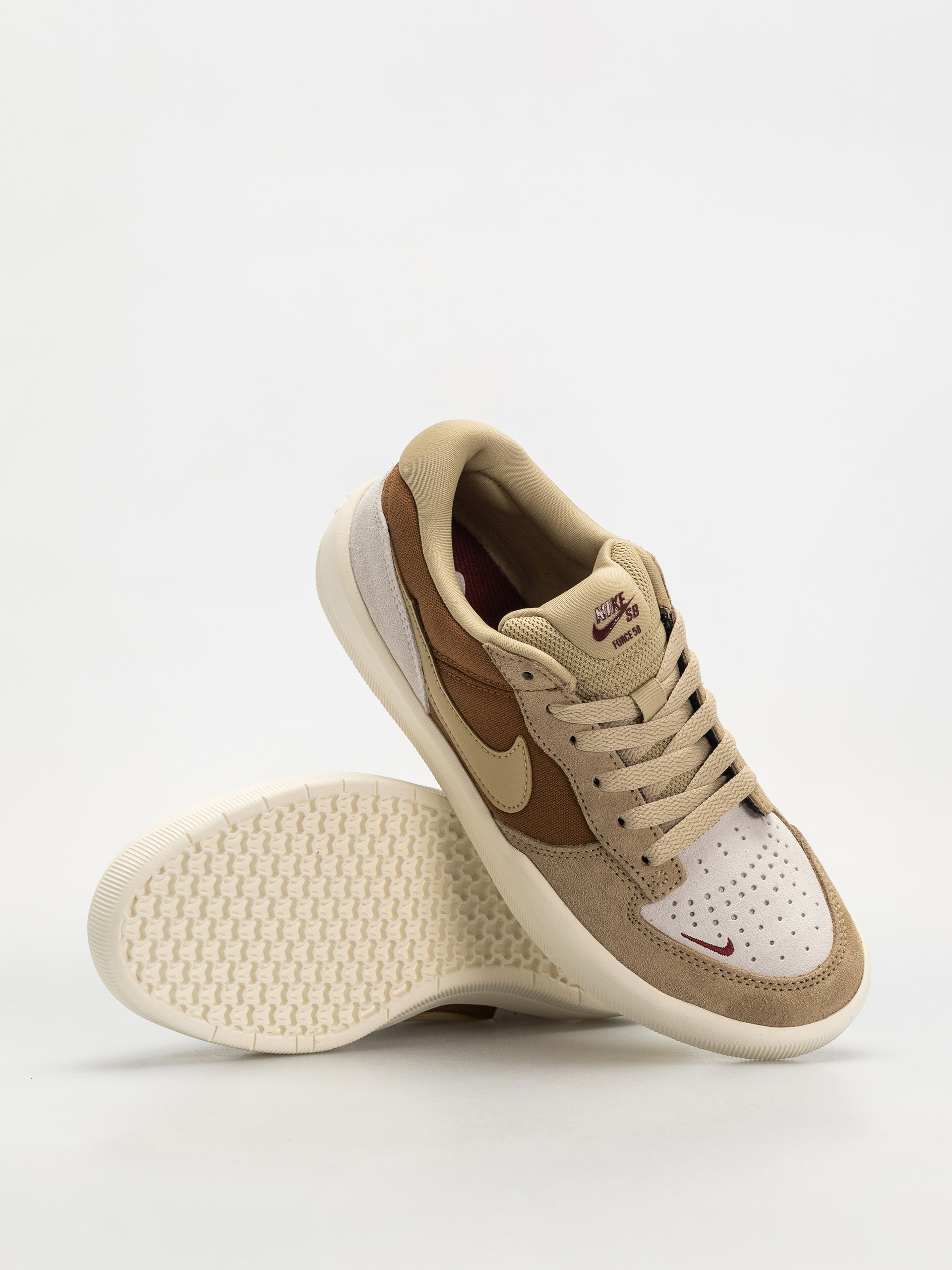 Nike SB Force 58 Shoes (lt british tan/parachute beige)