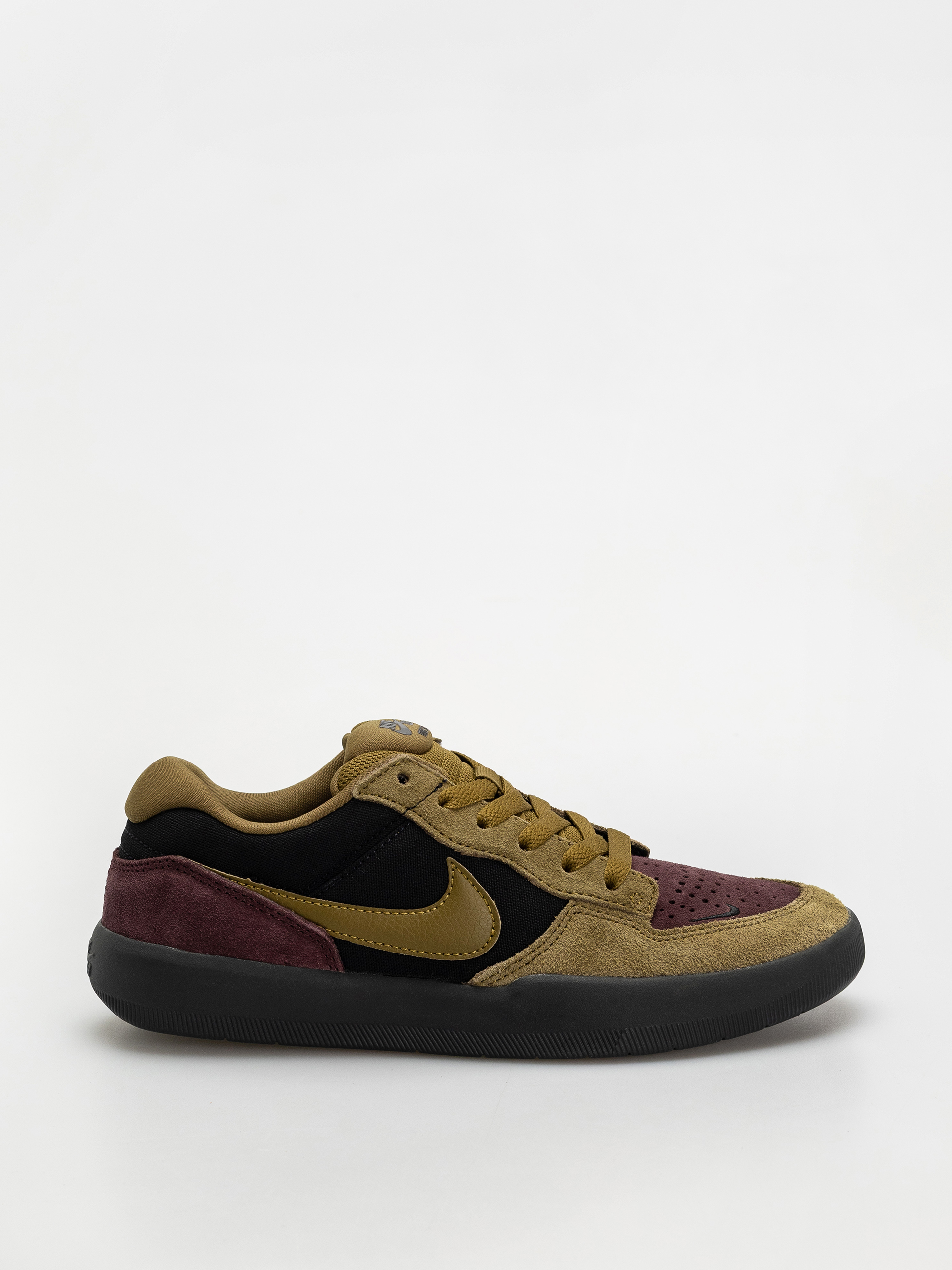 Nike SB Force 58 Shoes (black/olive flak burgundy crush off noir)