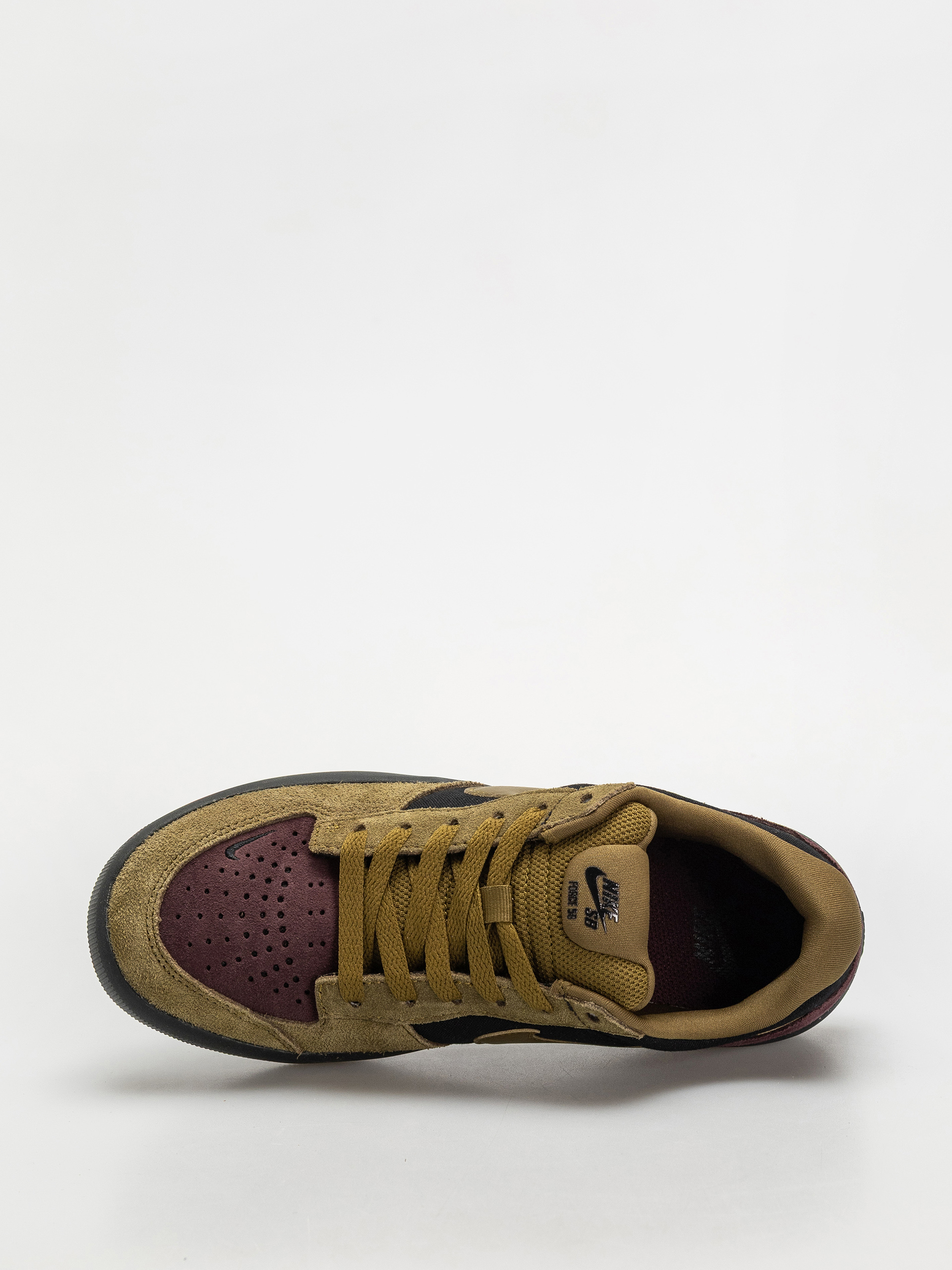Nike SB Force 58 Schuhe (black/olive flak burgundy crush off noir)