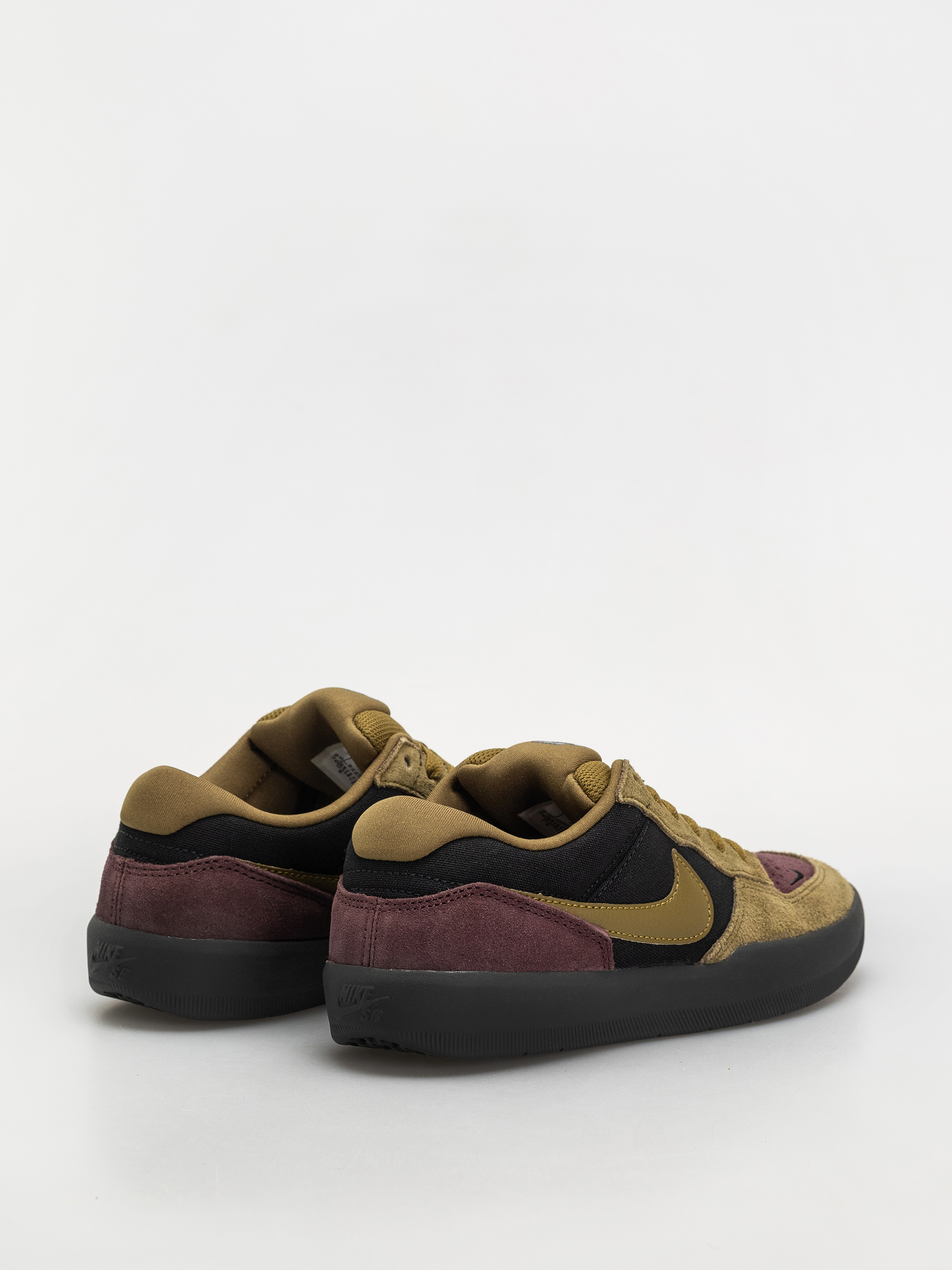 Nike SB Force 58 Shoes (black/olive flak burgundy crush off noir)