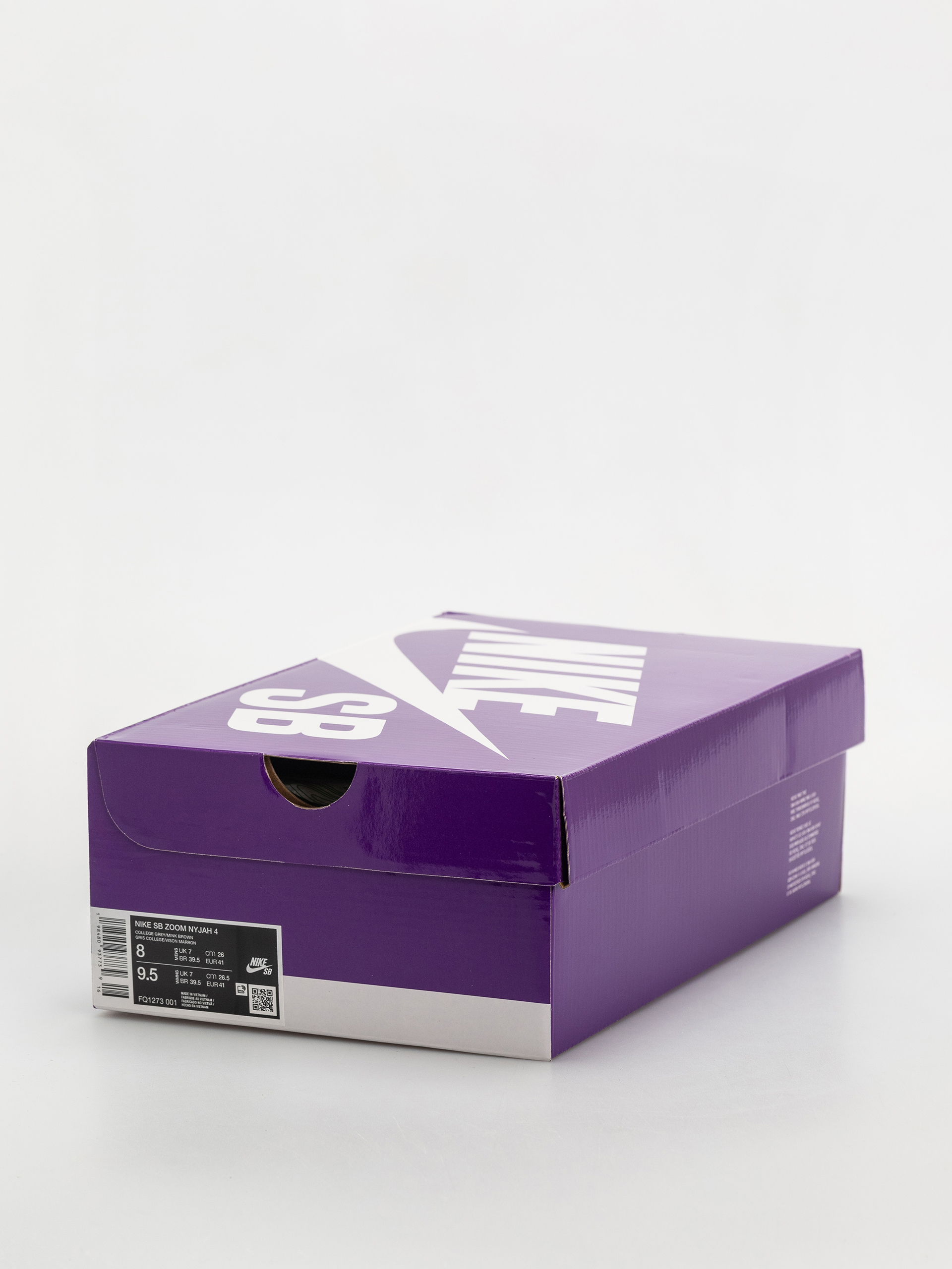 Nike SB Schuhe Zoom Nyjah 4 (college grey/mink brown light silver)